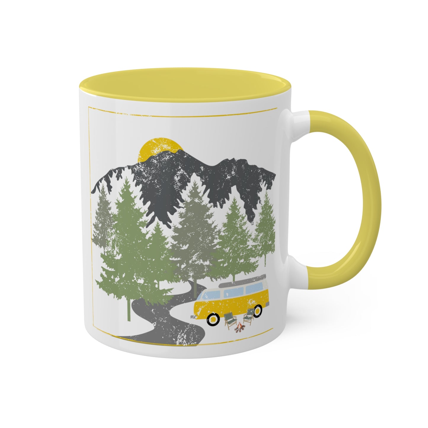 In a Van Down By the River Mug, 11oz