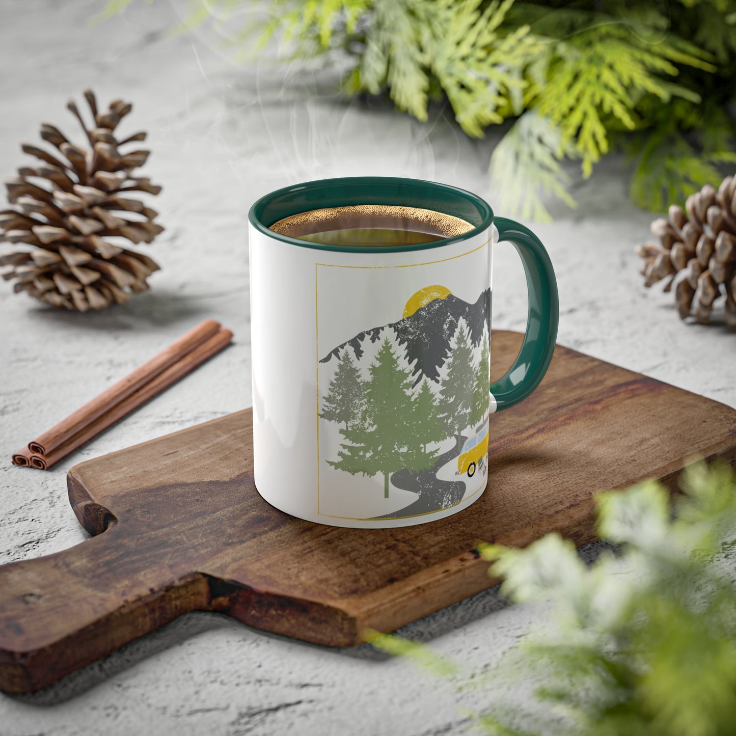 In a Van Down By the River Mug, 11oz
