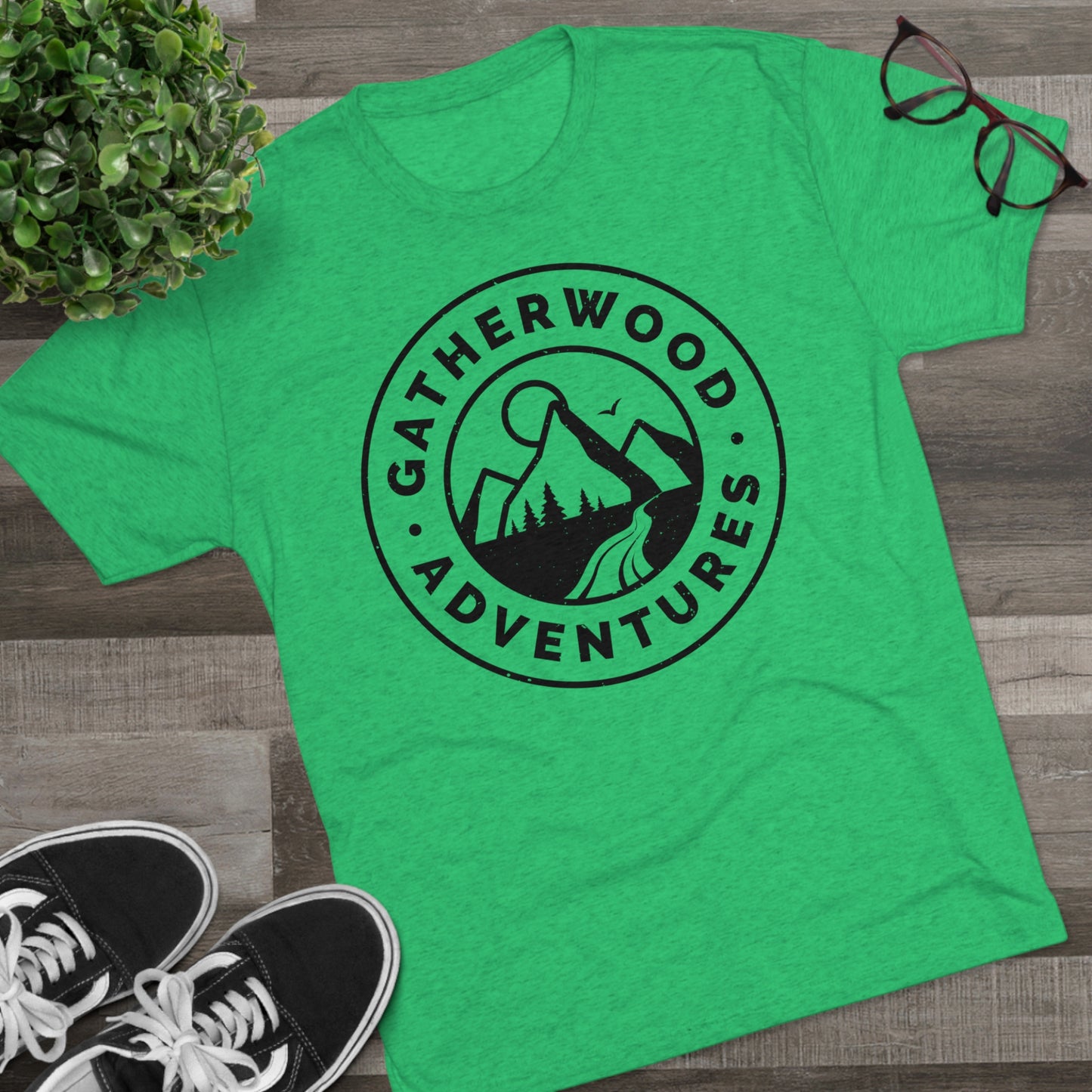 Gatherwood Adventures Unisex Tri-Blend Crew Tee