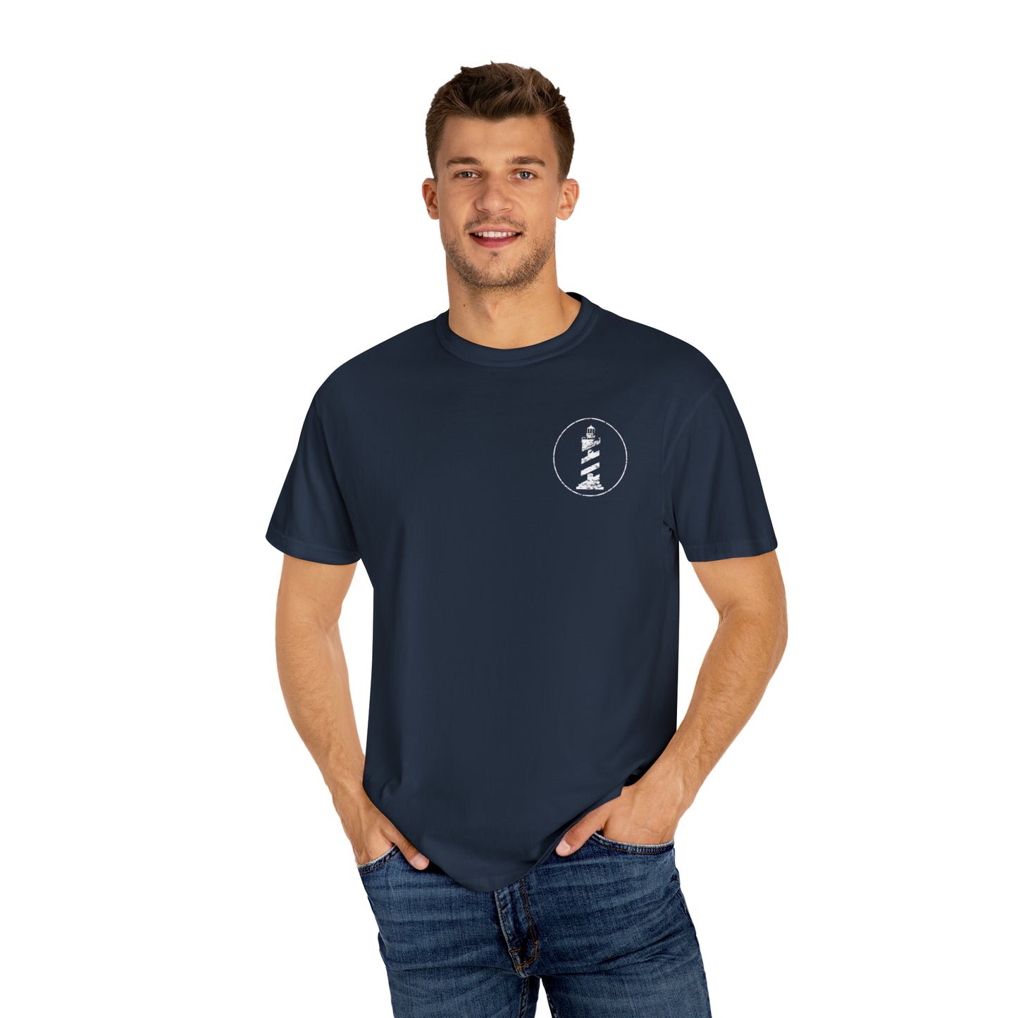 Outsider with Lighthouses Comfort Colors Unisex T-shirt