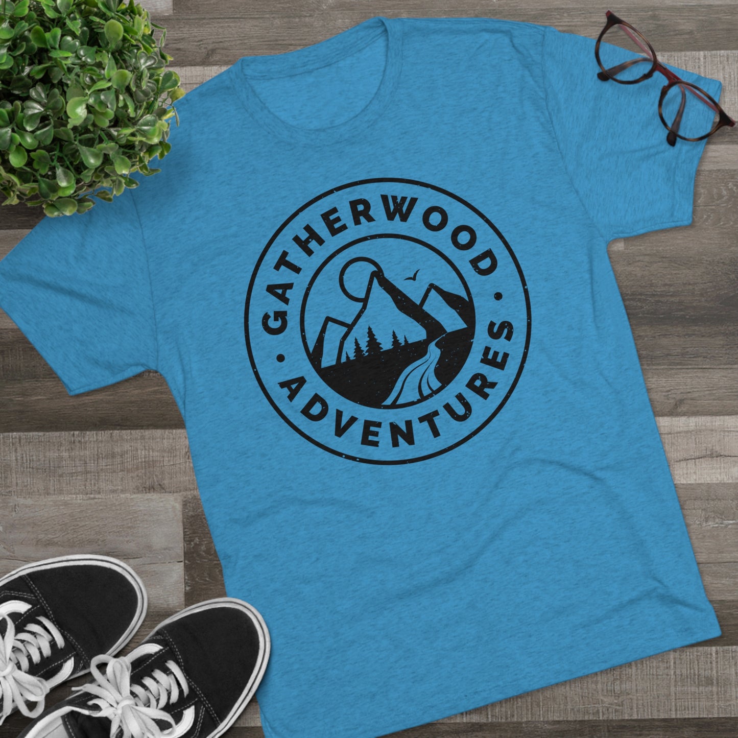 Gatherwood Adventures Unisex Tri-Blend Crew Tee