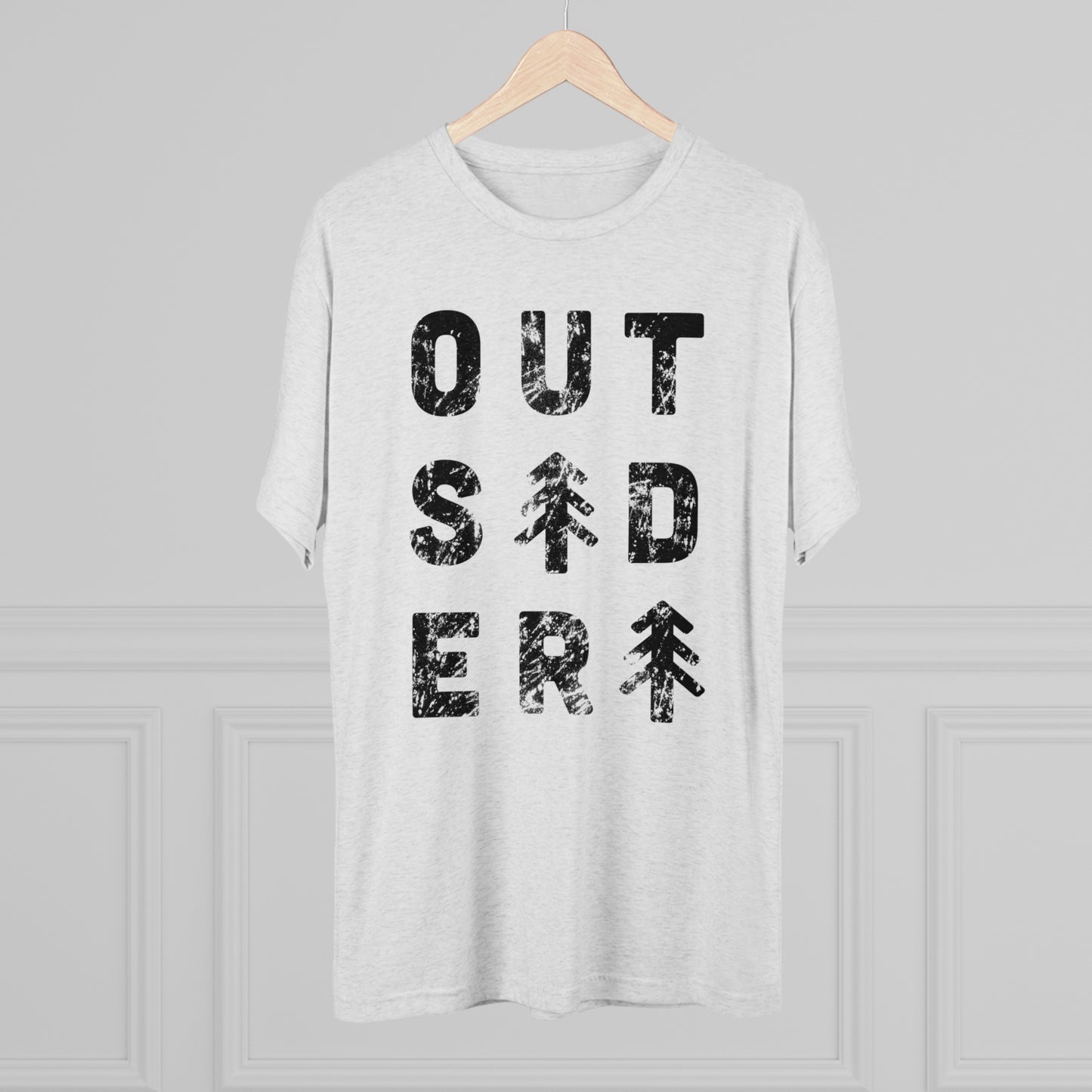 OUTSIDER Tri-Blend Crew Tee