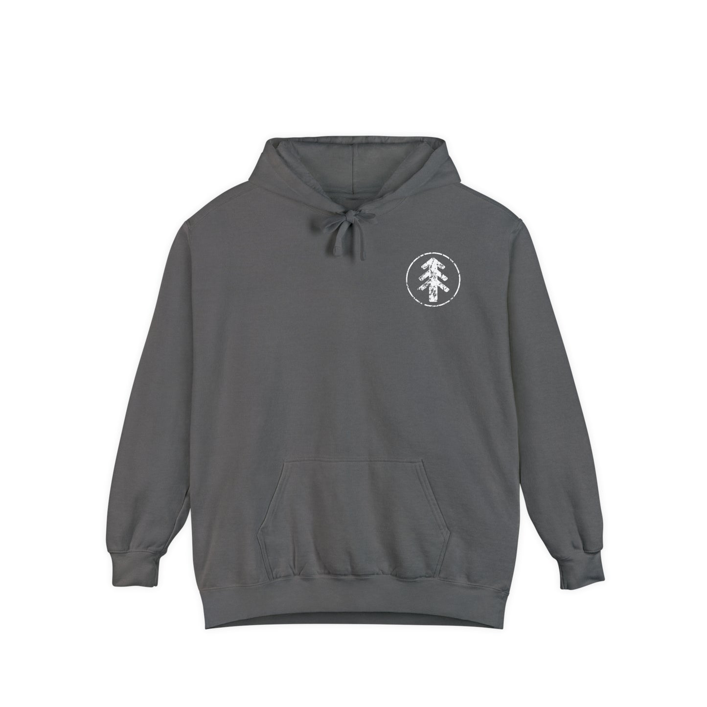 Outsider front & back Unisex Garment-Dyed Hoodie