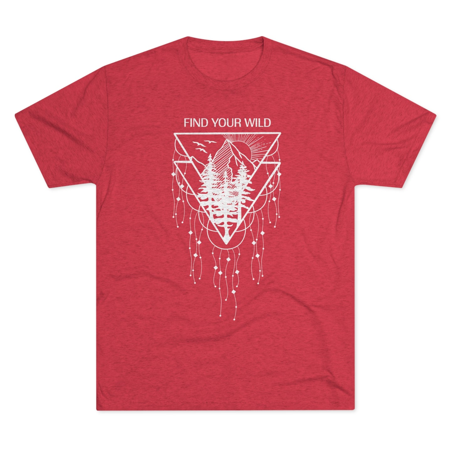 Find Your Wild Unisex Tri-Blend Crew Tee