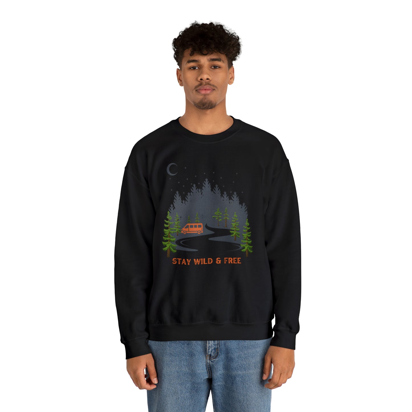 Stay Wild & Free Crewneck Sweatshirt