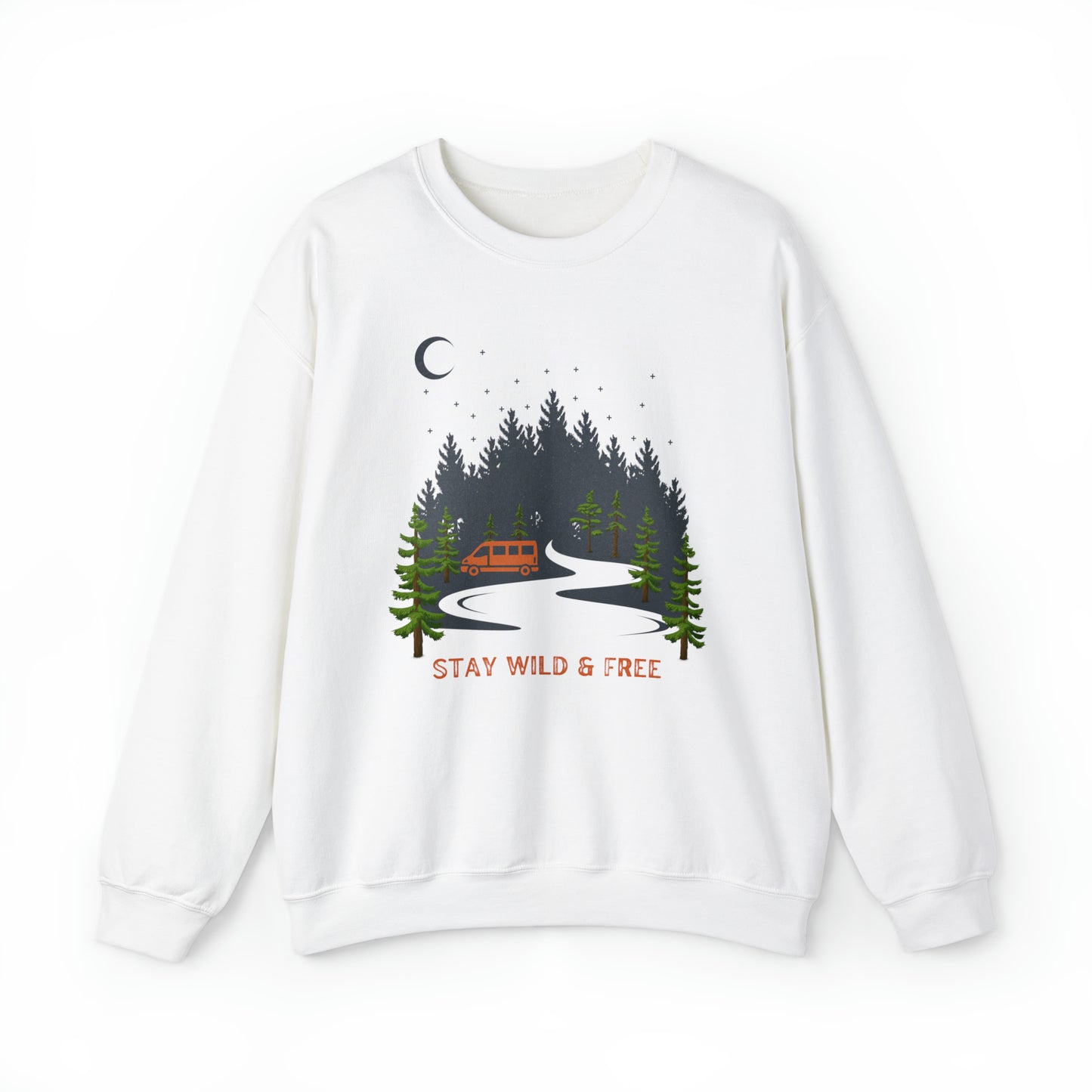 Stay Wild & Free Crewneck Sweatshirt