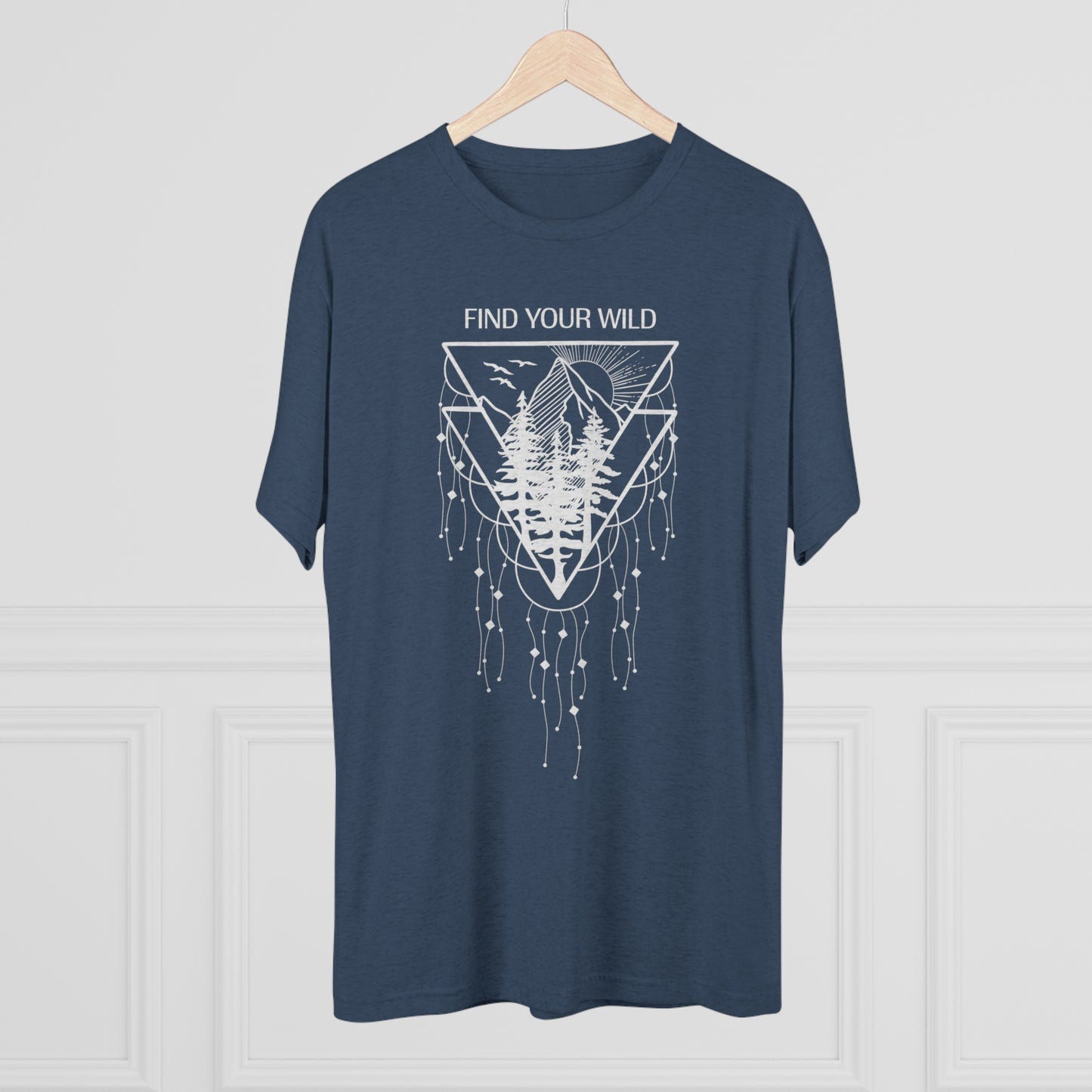 Find Your Wild Unisex Tri-Blend Crew Tee