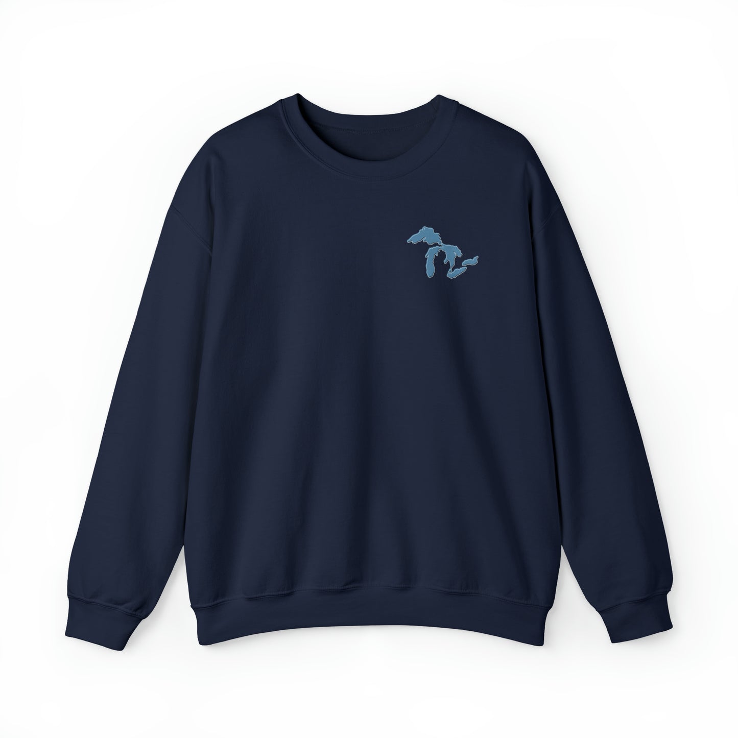 Livin' Among the Great Lakes Heavy Blend™ Crewneck Sweatshirt