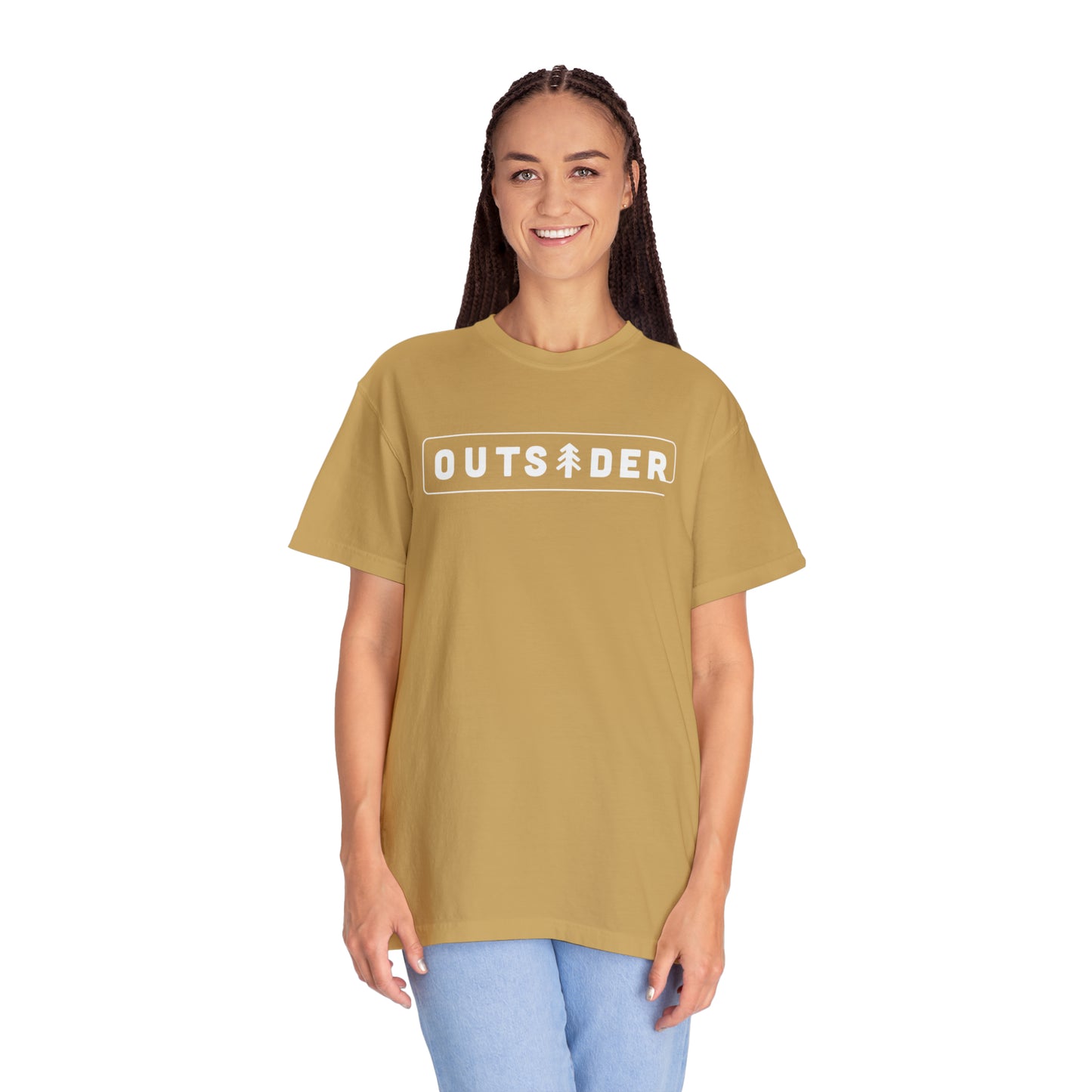 Outsider with Pine Tree Comfort Colors Unisex T-shirt