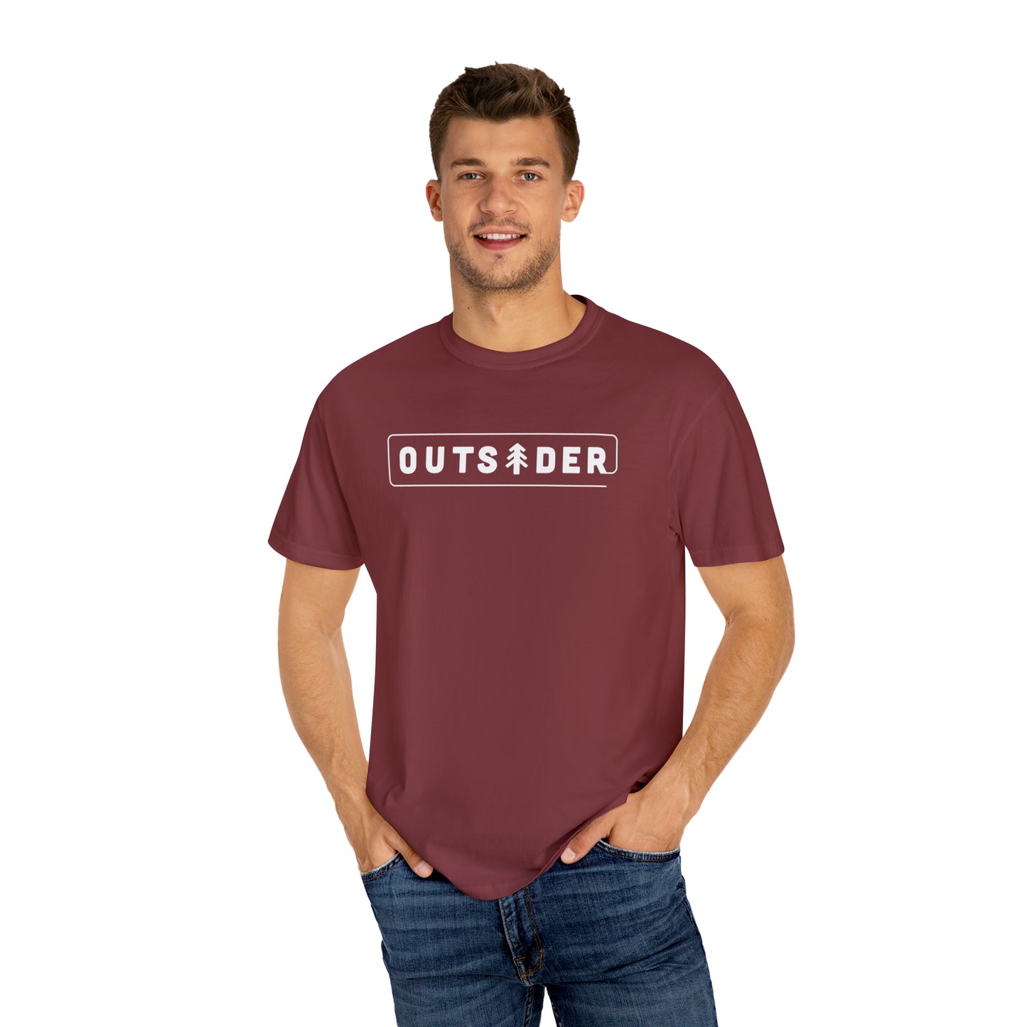Outsider with Pine Tree Comfort Colors Unisex T-shirt