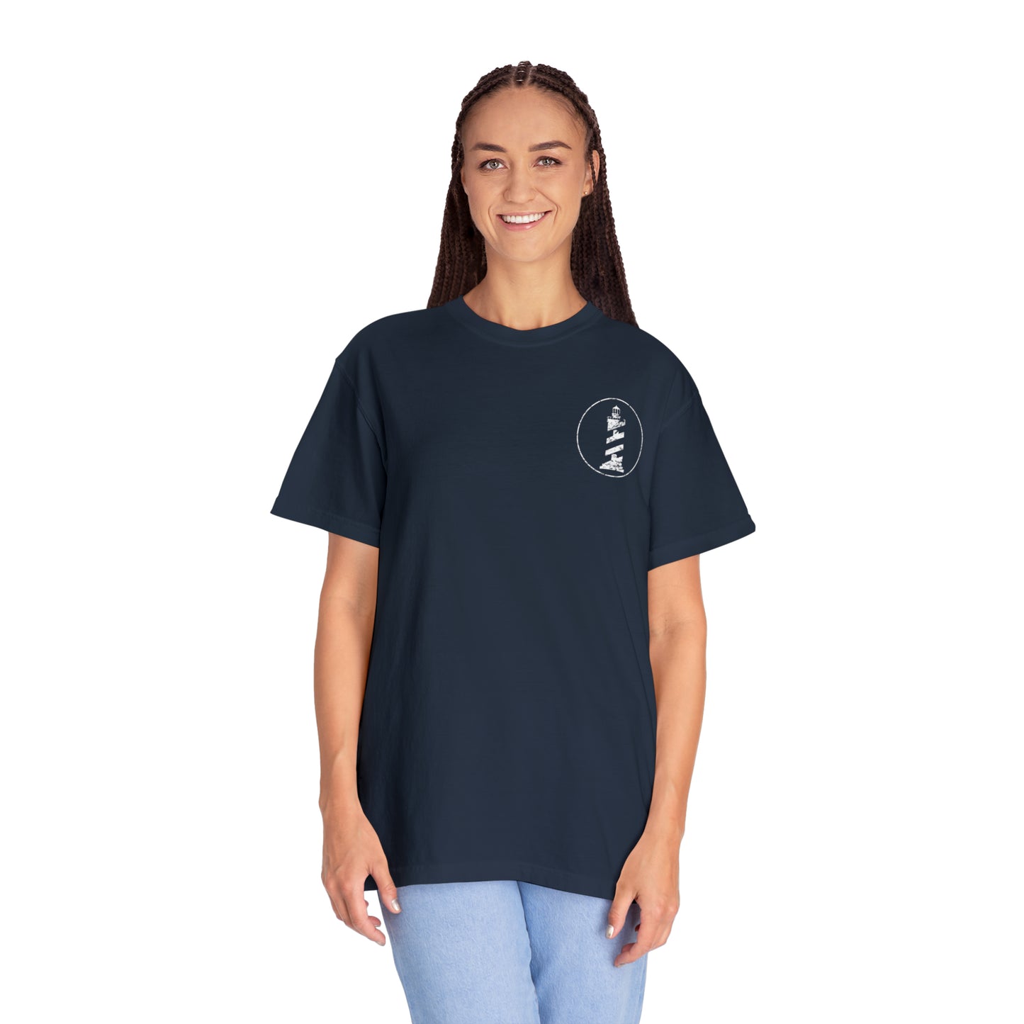 Outsider with Lighthouses Comfort Colors Unisex T-shirt