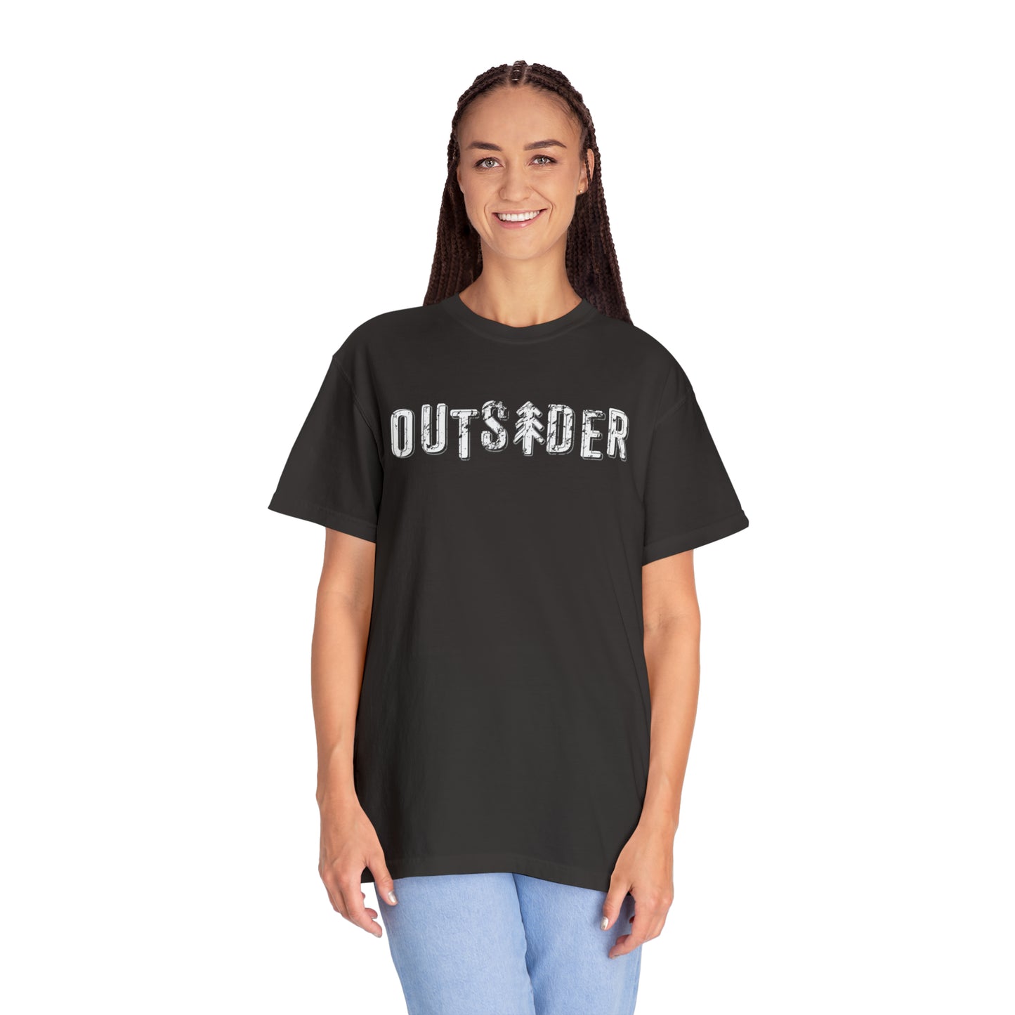 Outsider with Pine Tree Comfort Colors Unisex T-shirt
