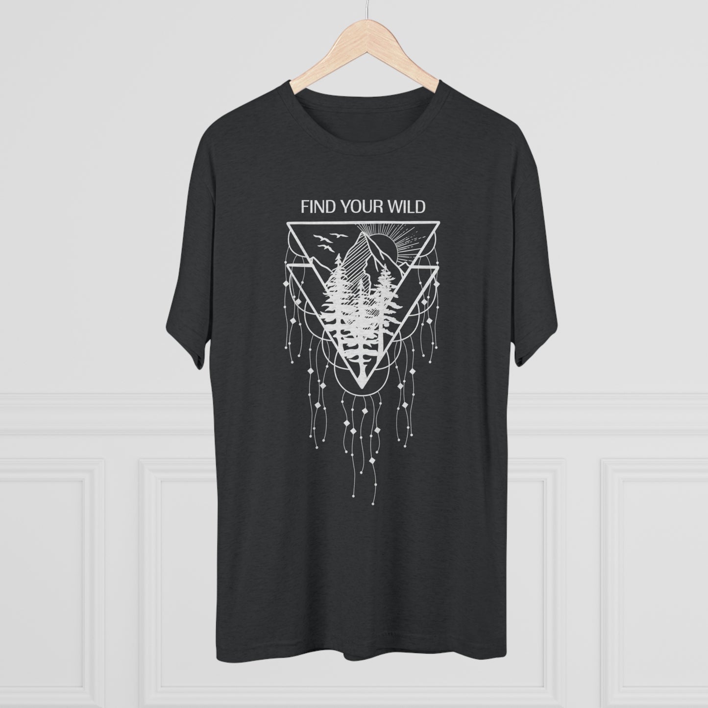 Find Your Wild Unisex Tri-Blend Crew Tee