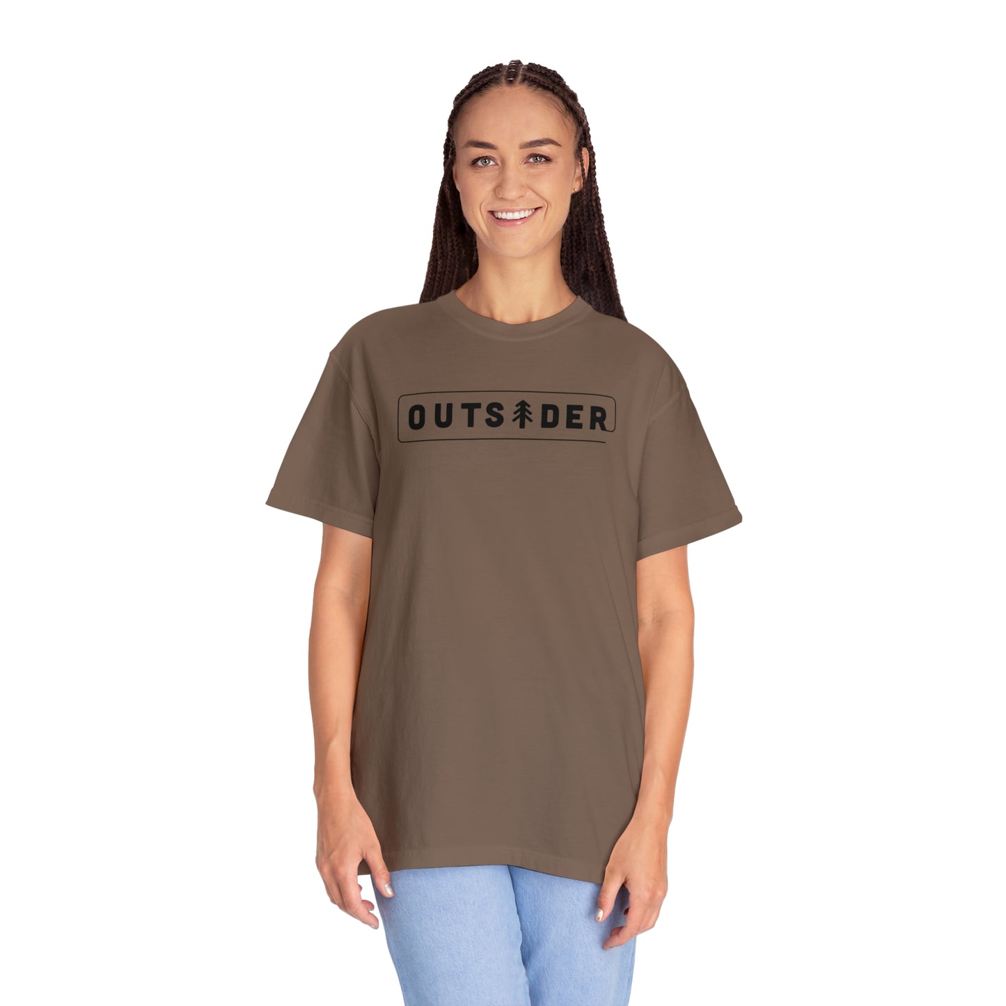 Outsider with Pine Tree Comfort Colors Unisex T-shirt