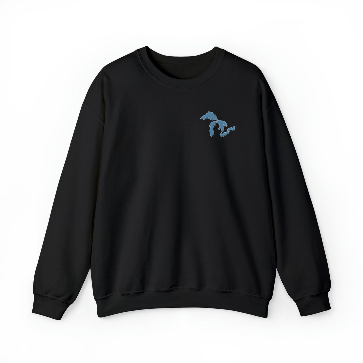 Livin' Among the Great Lakes Heavy Blend™ Crewneck Sweatshirt