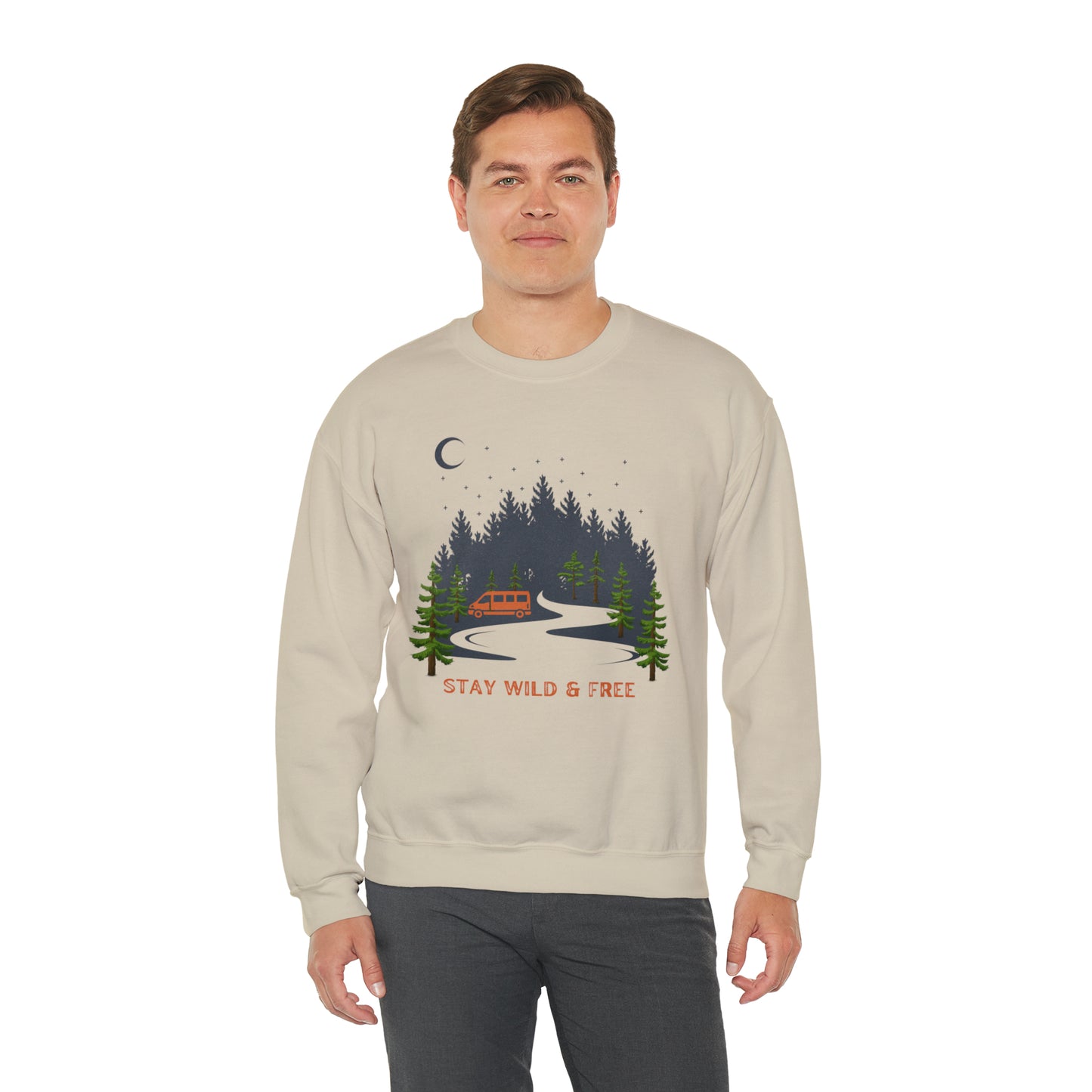 Stay Wild & Free Crewneck Sweatshirt