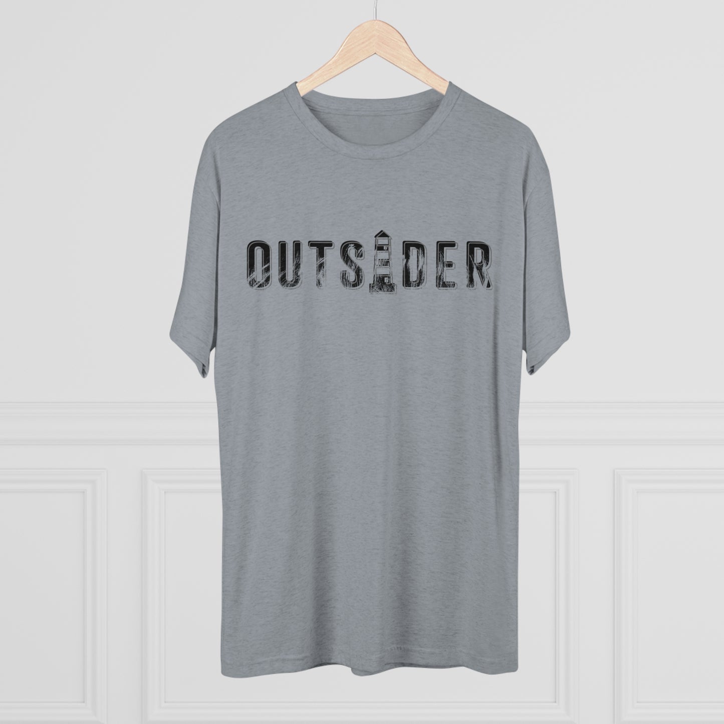 OUTSIDER Tri-Blend Crew Tee