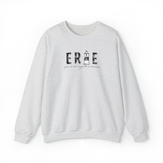 Erie, PA Pennsylvania Lake Erie Lighthouse Heavy Blend™ Crewneck Sweatshirt