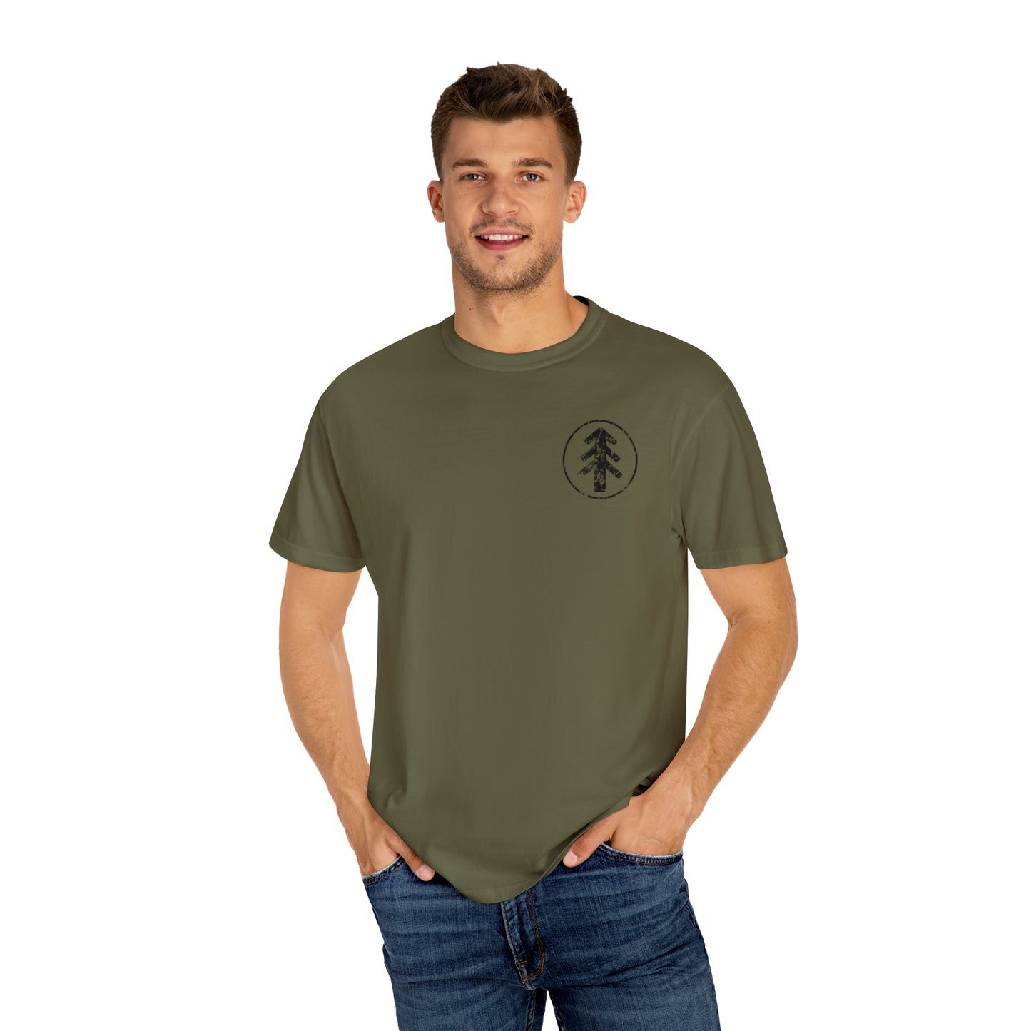 Outsider with Pine Tree Comfort Colors Unisex T-shirt