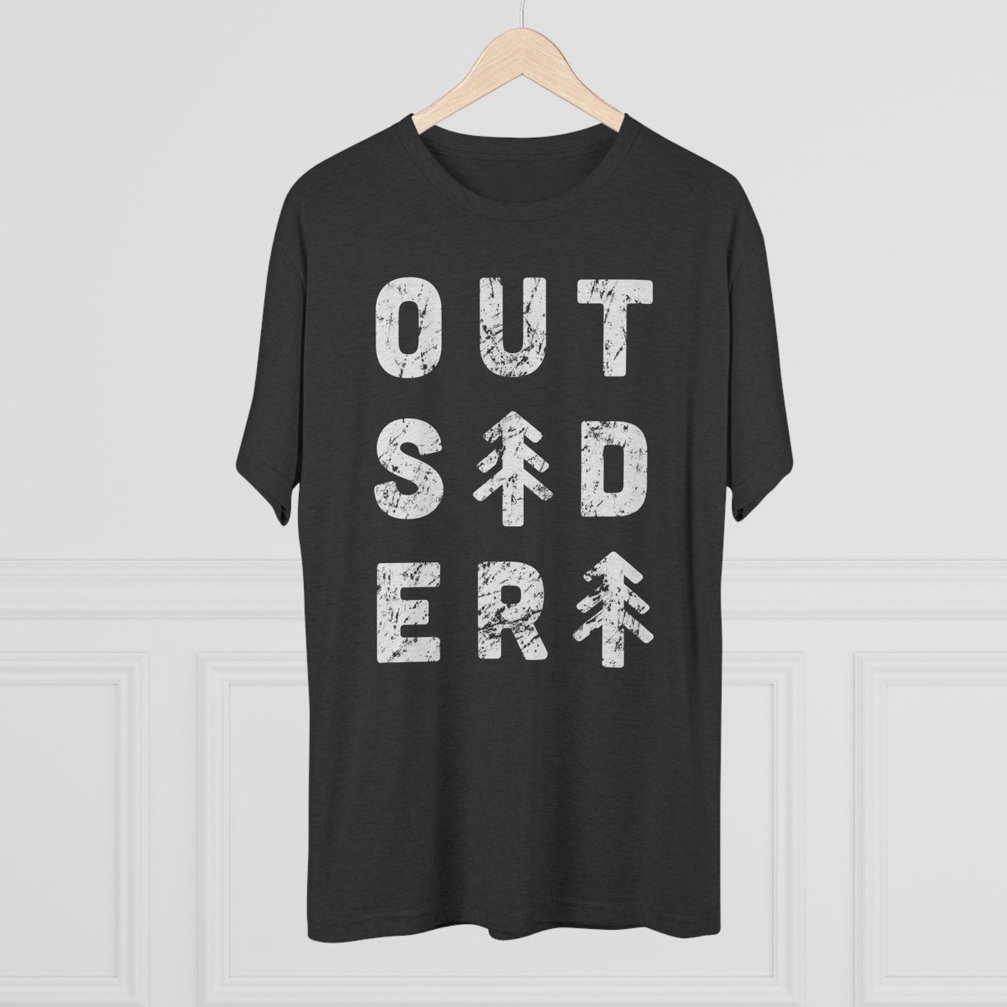 OUTSIDER Tri-Blend Crew Tee