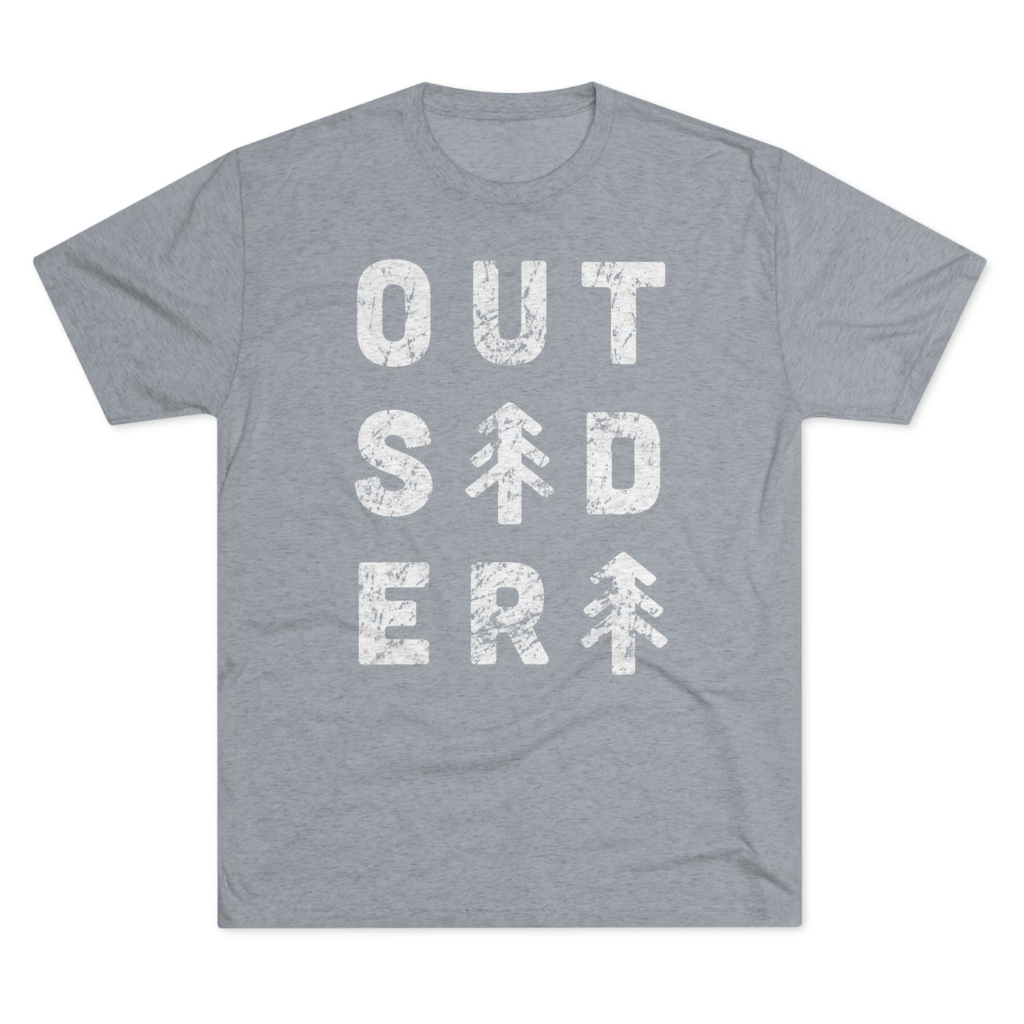 OUTSIDER Tri-Blend Crew Tee