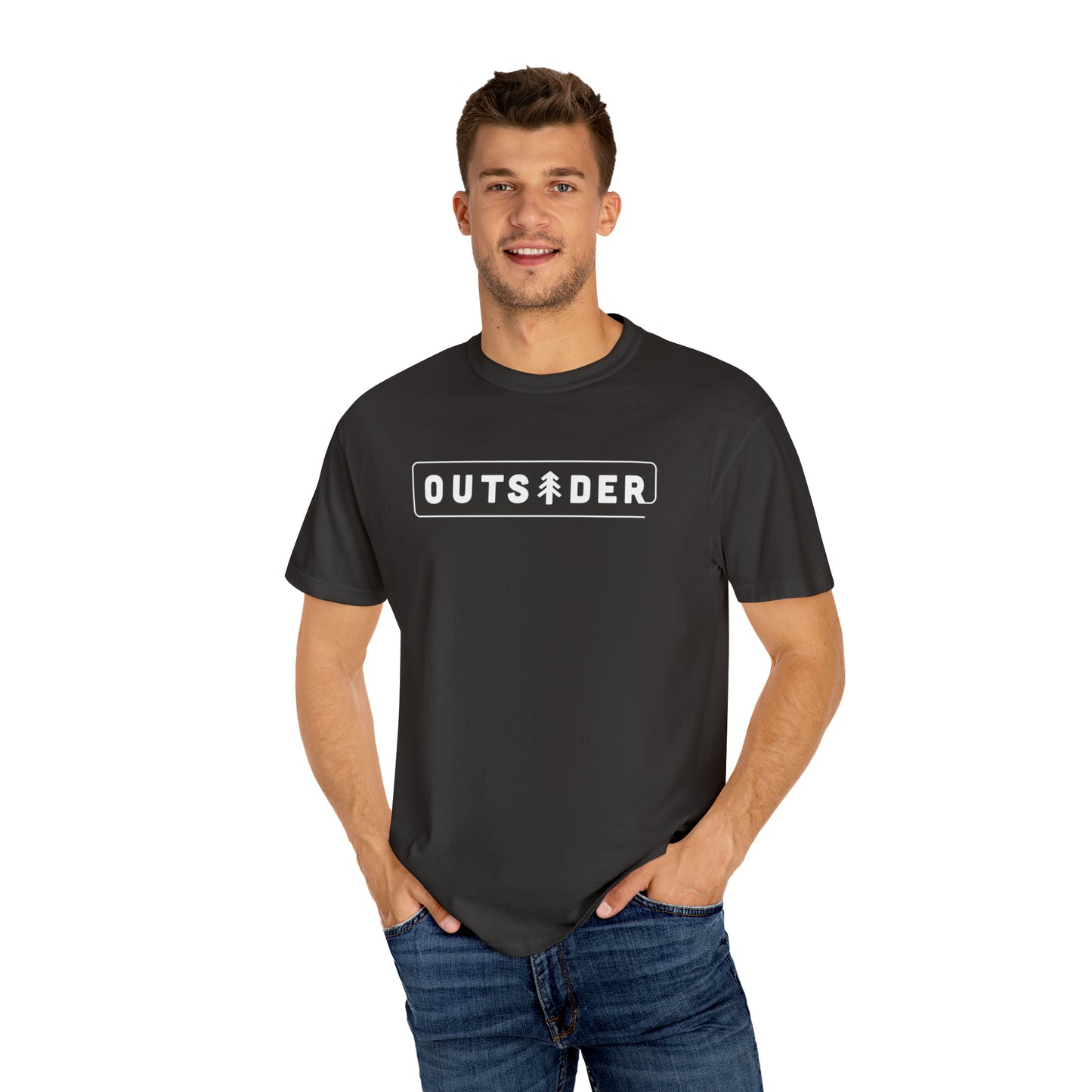 Outsider with Pine Tree Comfort Colors Unisex T-shirt
