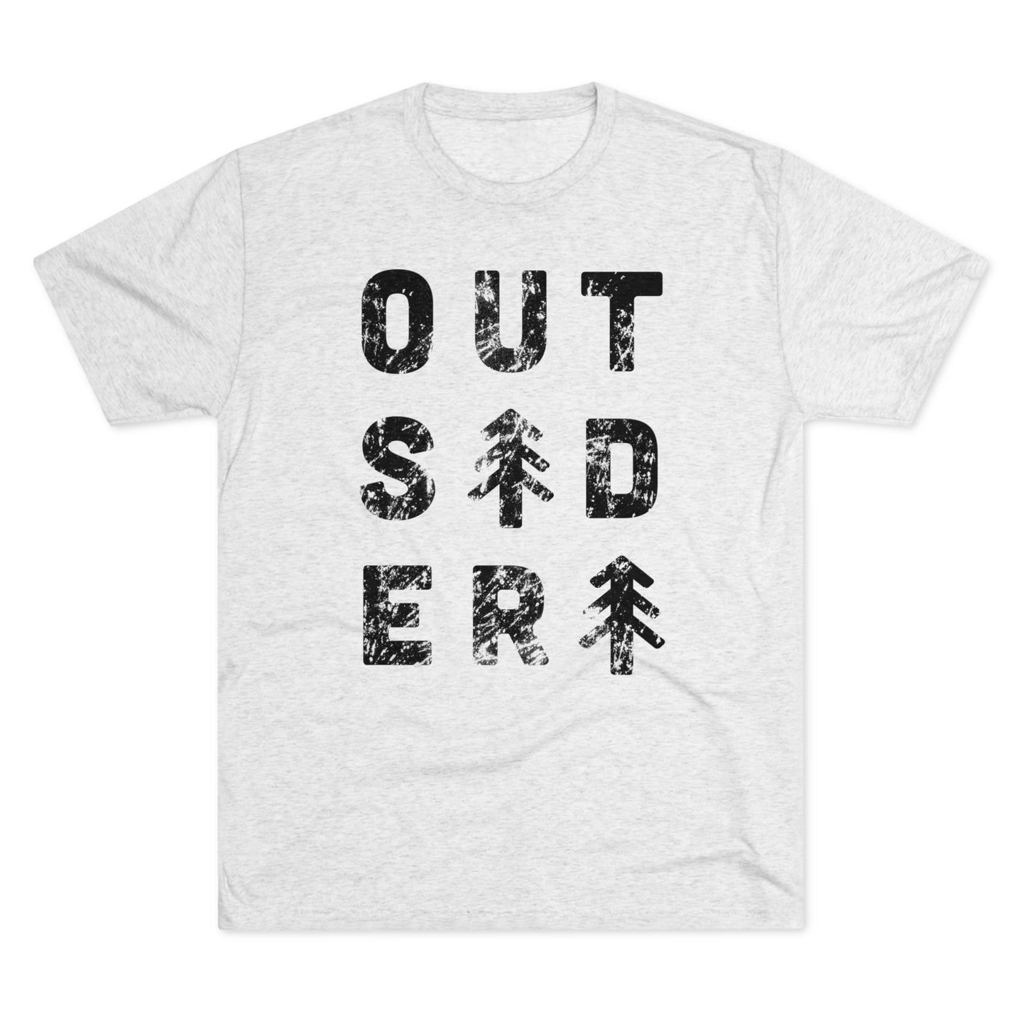 OUTSIDER Tri-Blend Crew Tee