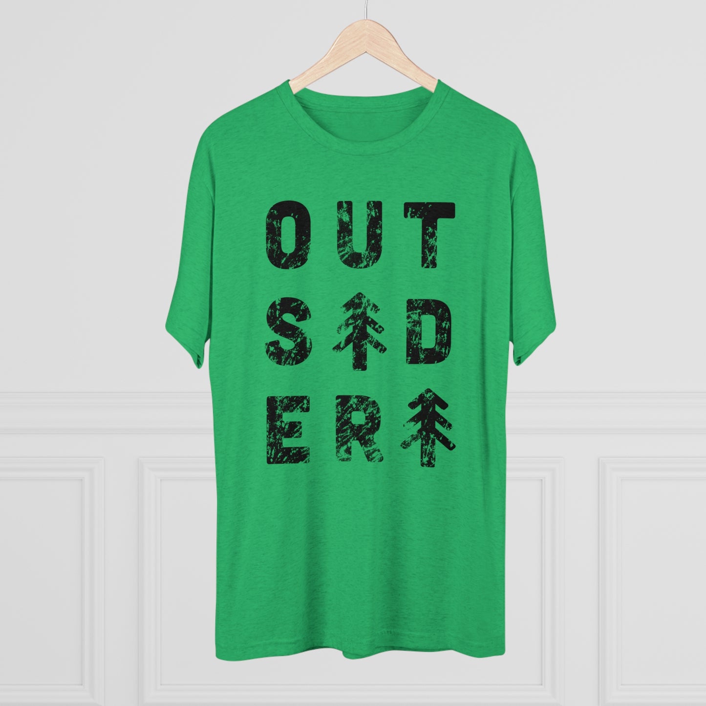 OUTSIDER Tri-Blend Crew Tee