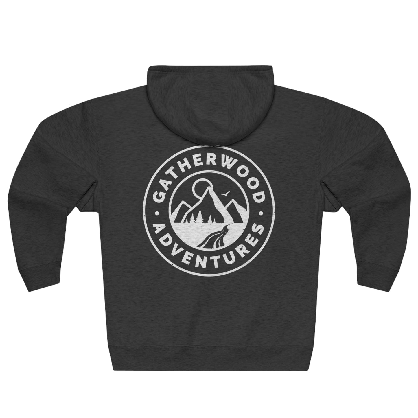 Gatherwood Adventures Unisex Premium Full Zip Hoodie