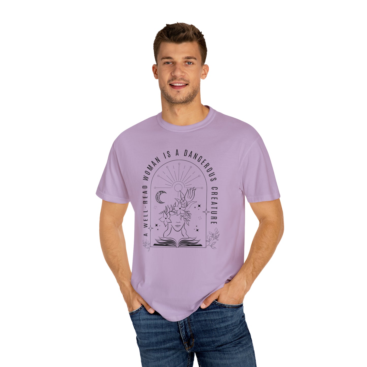 A Well-Read Woman is a Dangerous Creature Comfort Colors Garment-Dyed T-shirt