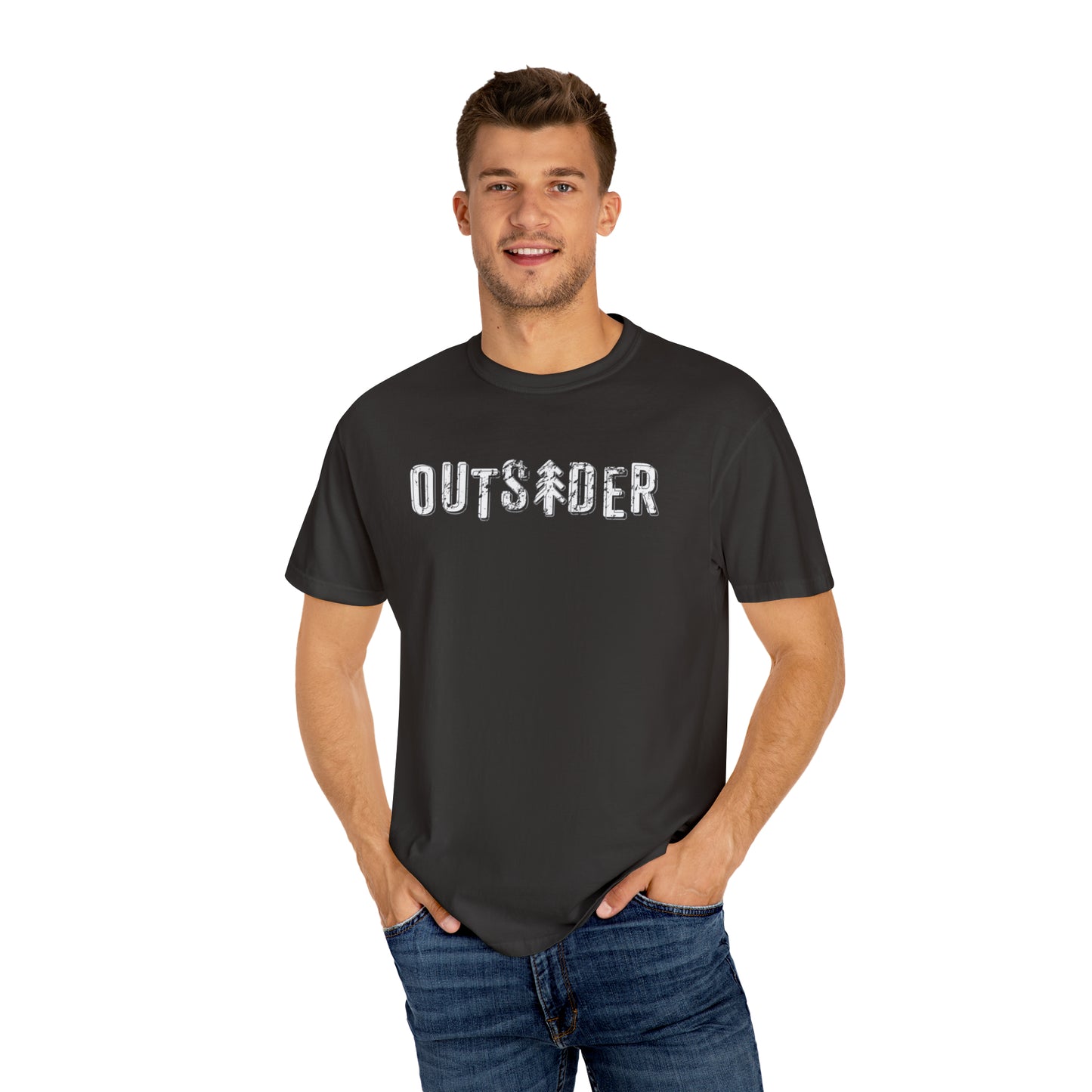 Outsider with Pine Tree Comfort Colors Unisex T-shirt