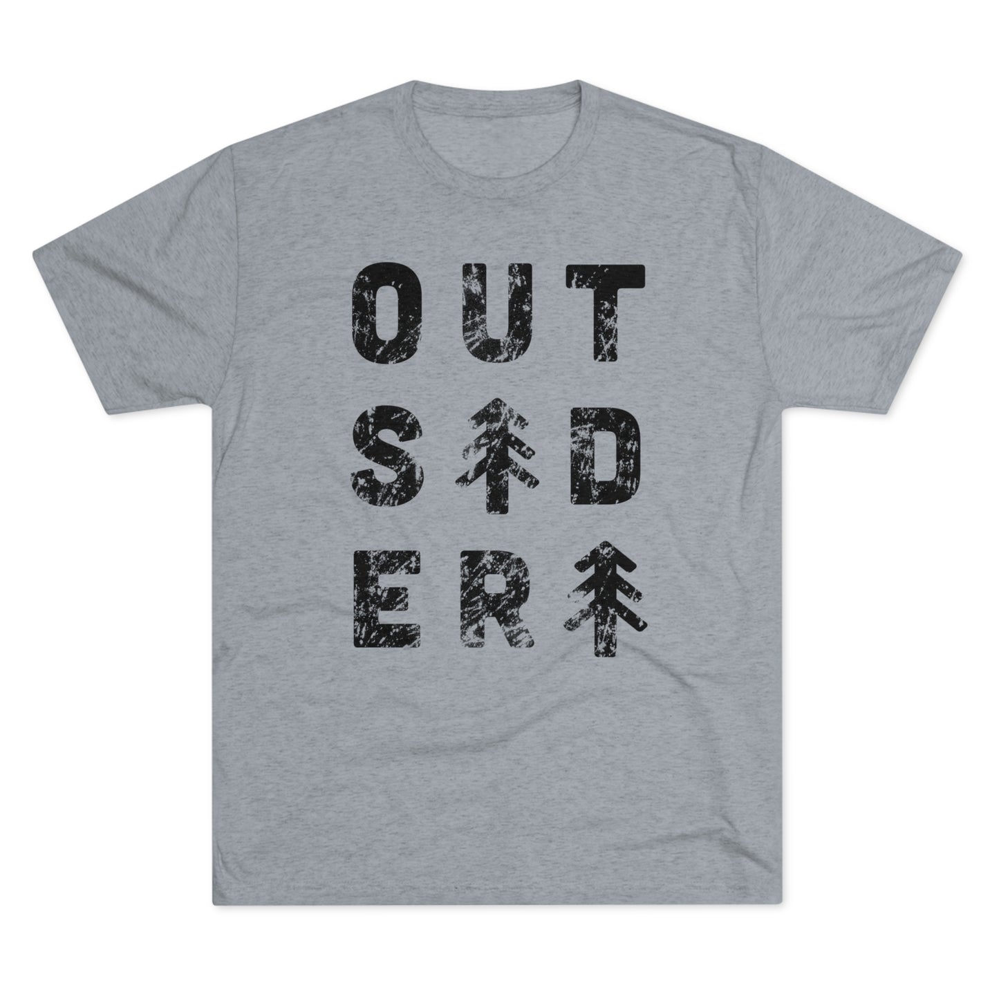 OUTSIDER Tri-Blend Crew Tee