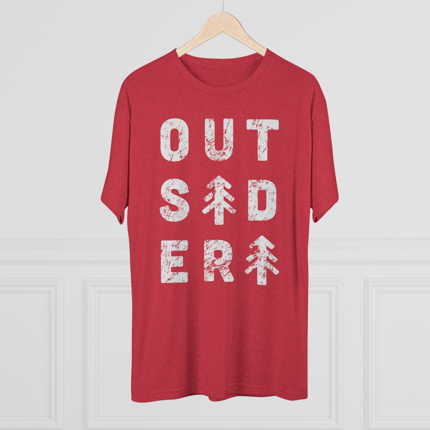 OUTSIDER Tri-Blend Crew Tee