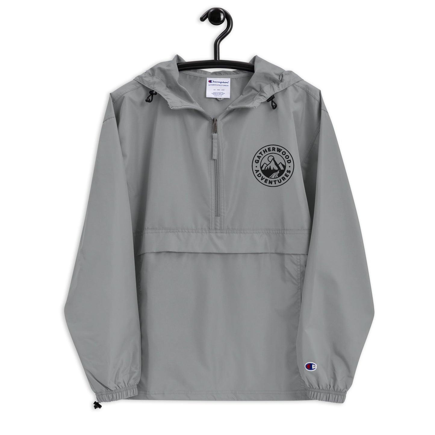 Gatherwood Adventures Embroidered Champion Packable Jacket
