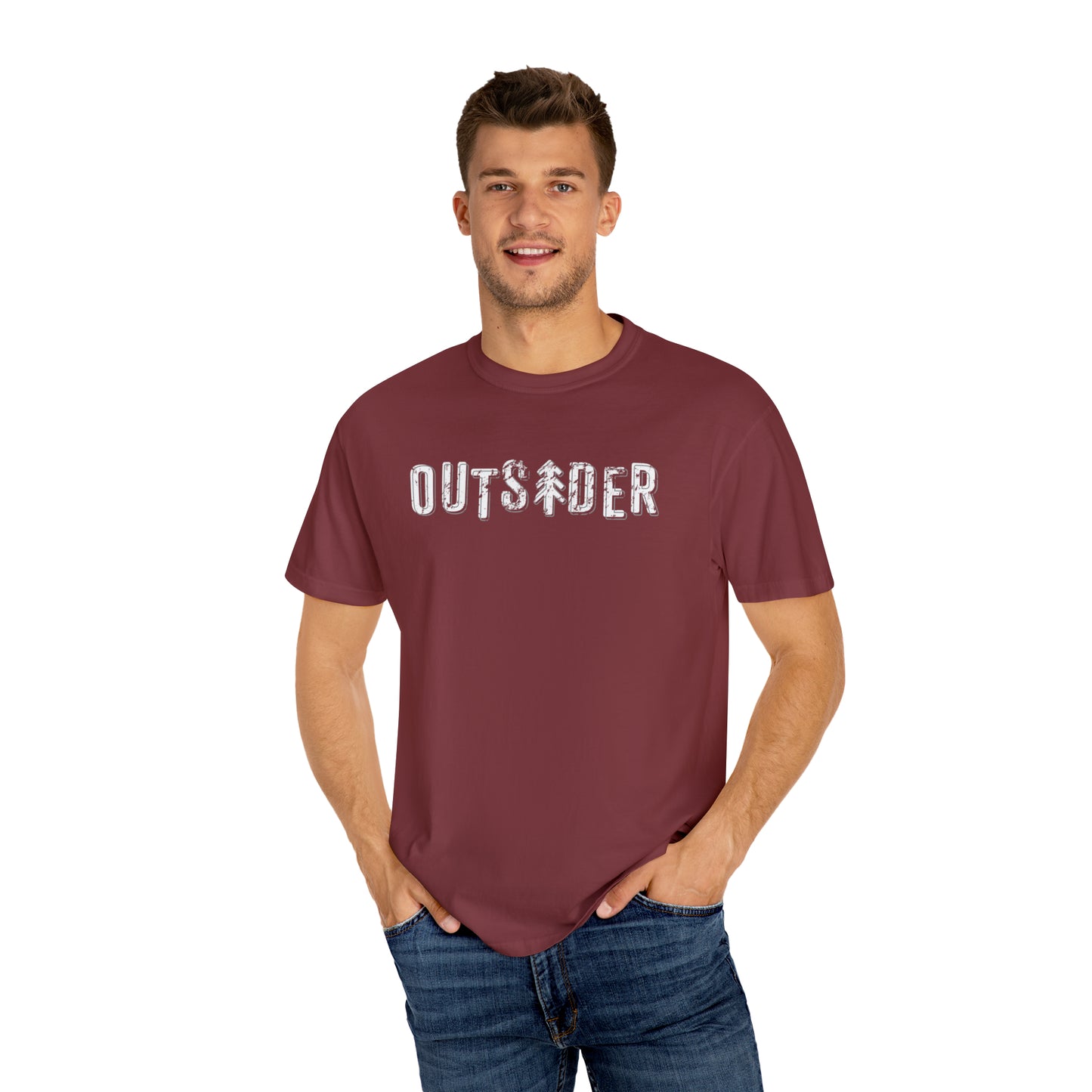 Outsider with Pine Tree Comfort Colors Unisex T-shirt