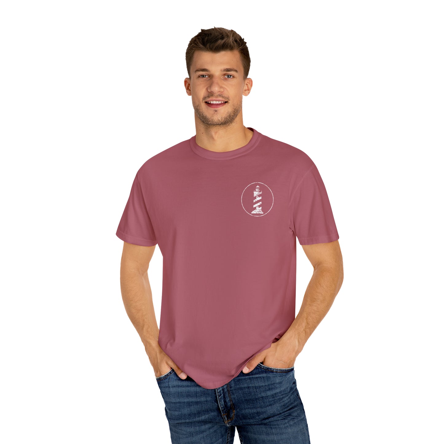 Outsider with Lighthouses Comfort Colors Unisex T-shirt