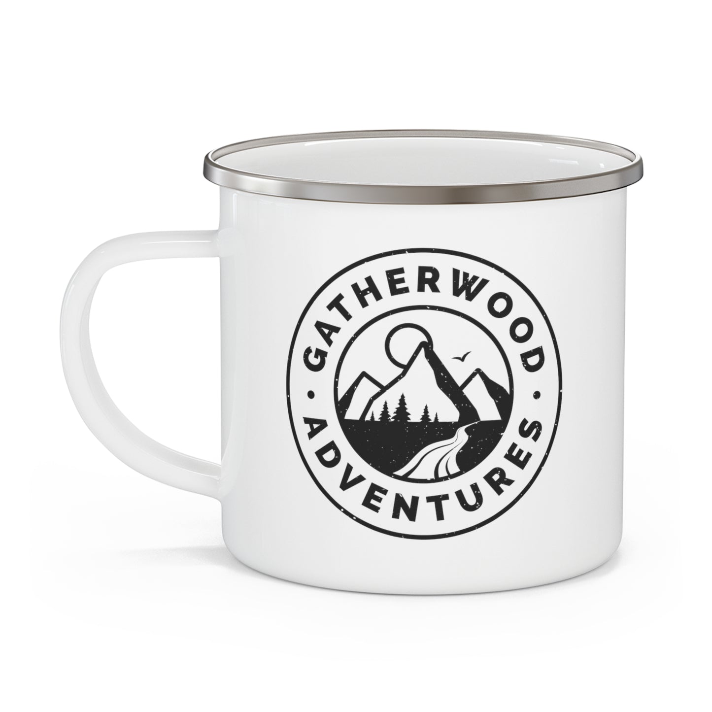 Gatherwood Adventures Enamel Camping Mug