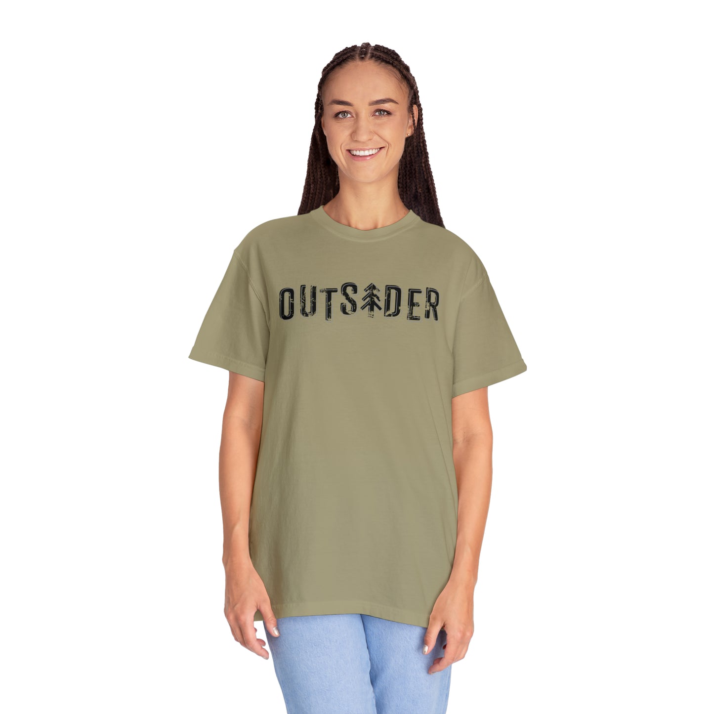Outsider with Pine Tree Comfort Colors Unisex T-shirt