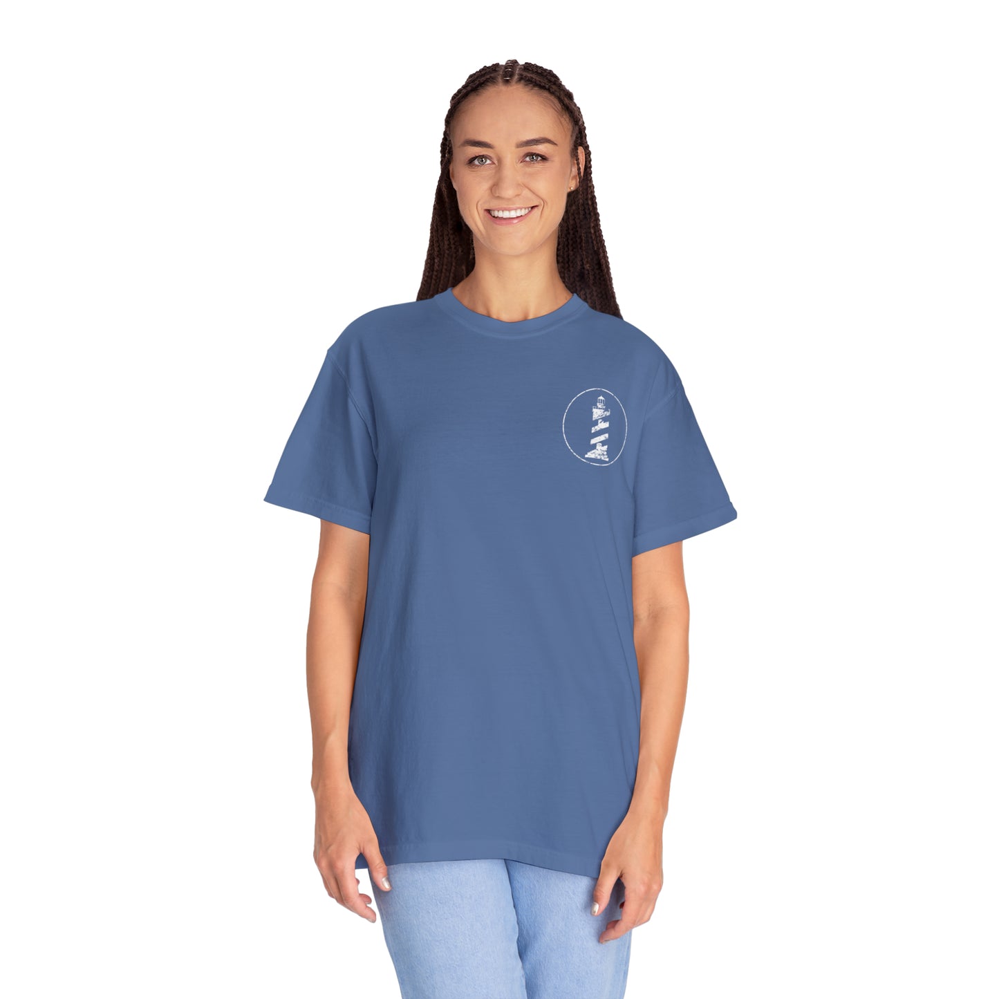 Outsider with Lighthouses Comfort Colors Unisex T-shirt