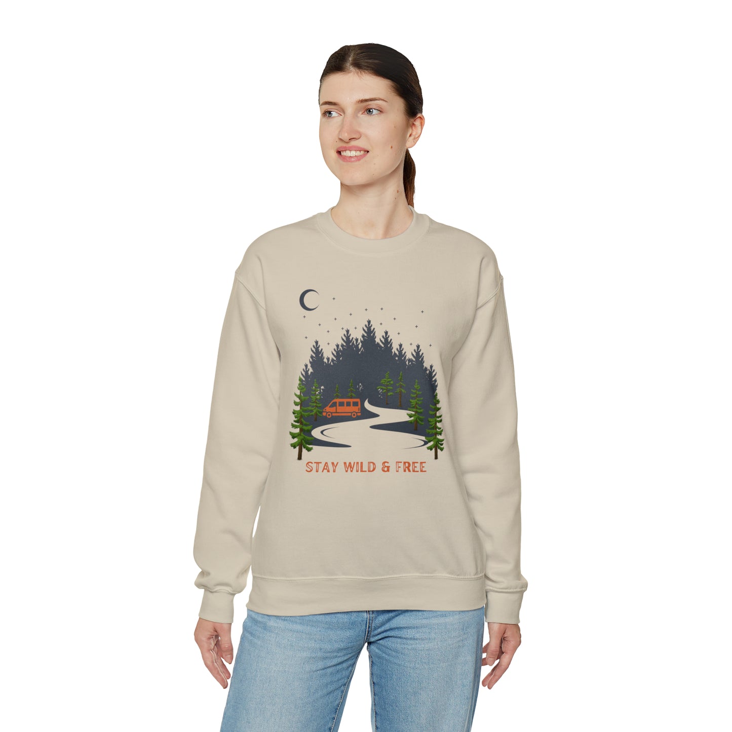 Stay Wild & Free Crewneck Sweatshirt