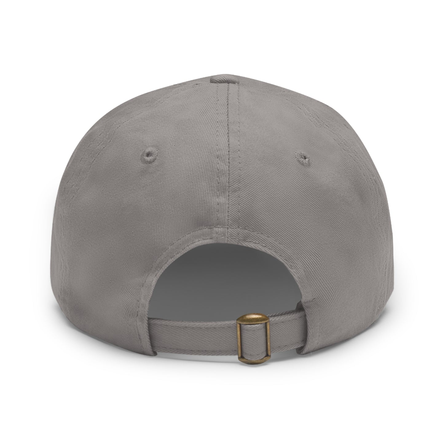 Gatherwood Adventures Dad Hat with Leather Patch (Round)