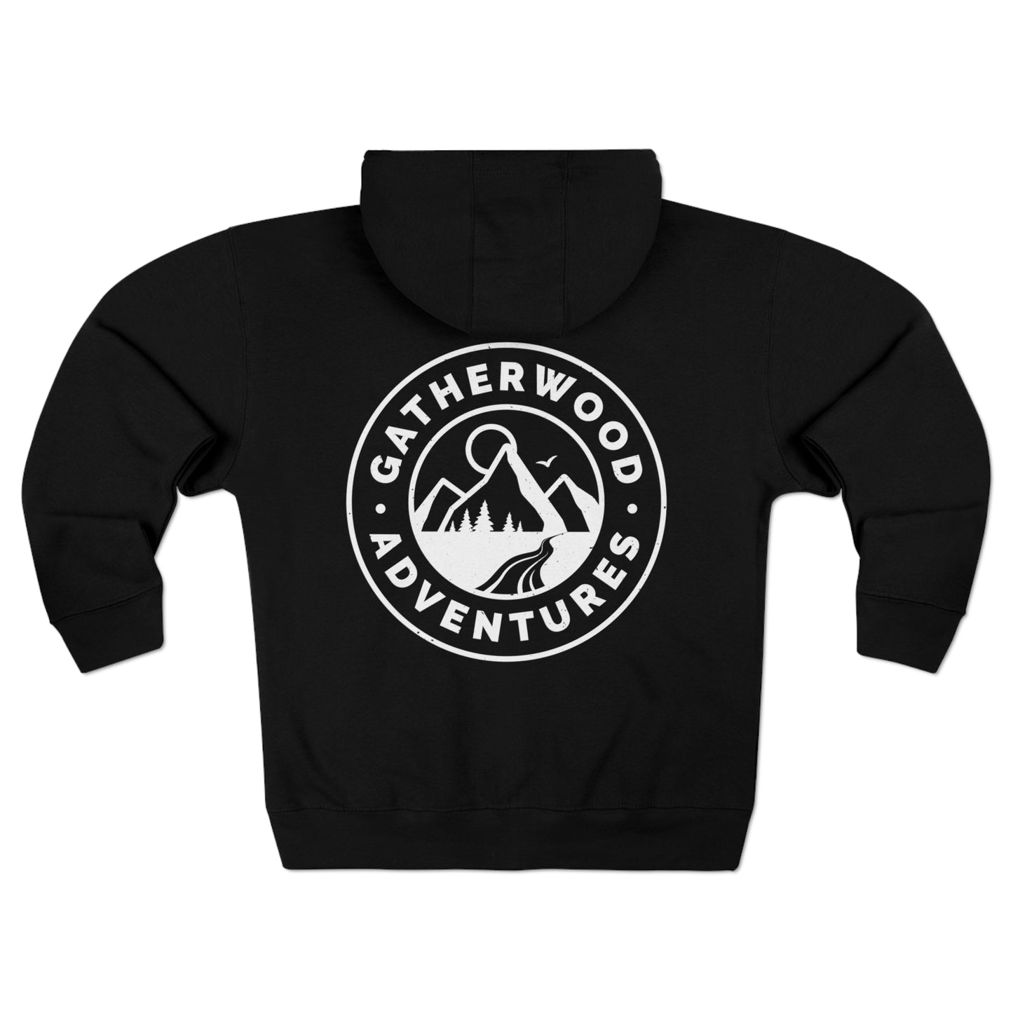 Gatherwood Adventures Unisex Premium Full Zip Hoodie