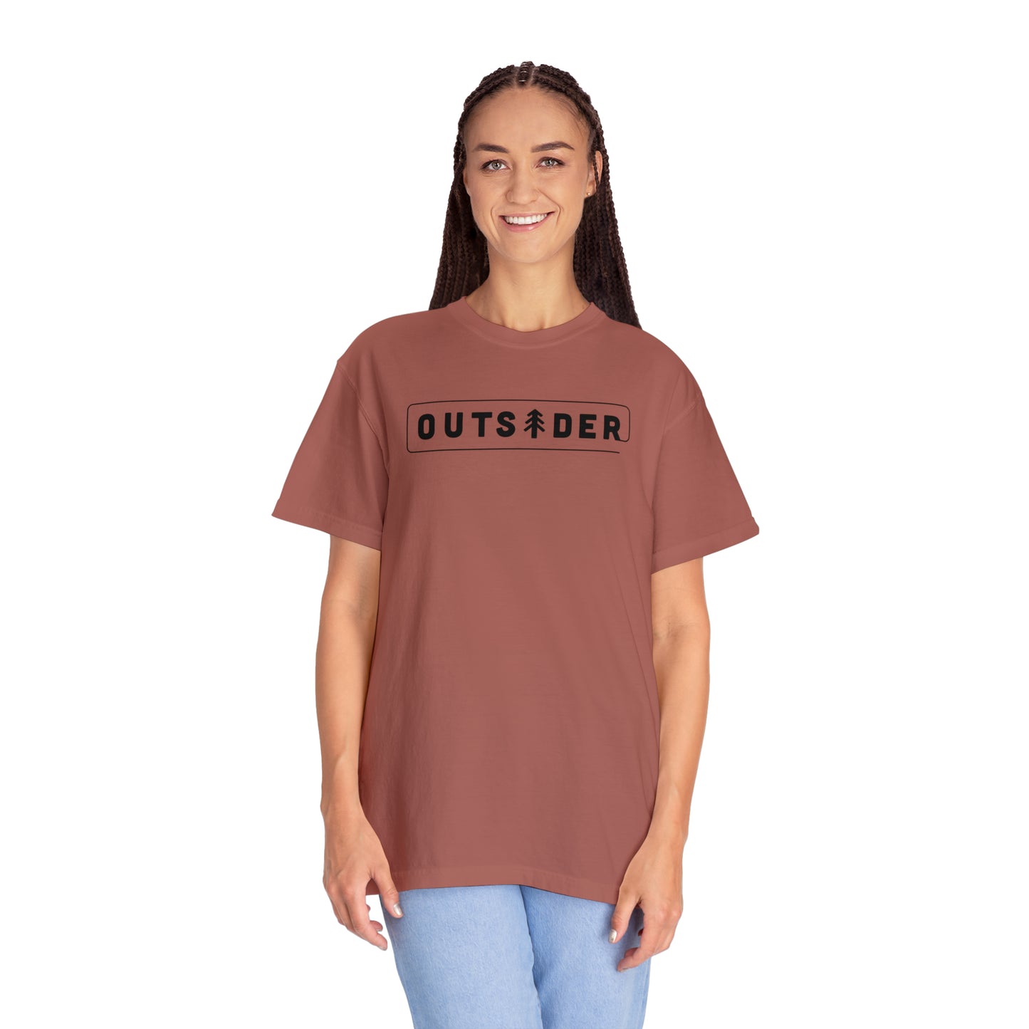 Outsider with Pine Tree Comfort Colors Unisex T-shirt