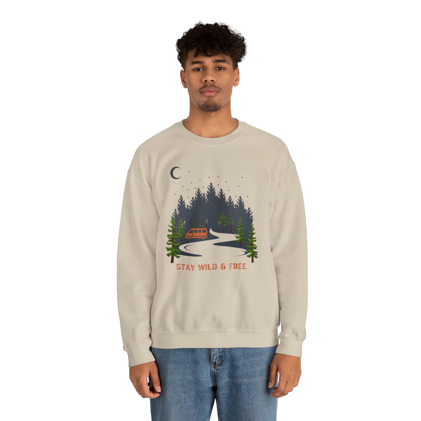 Stay Wild & Free Crewneck Sweatshirt
