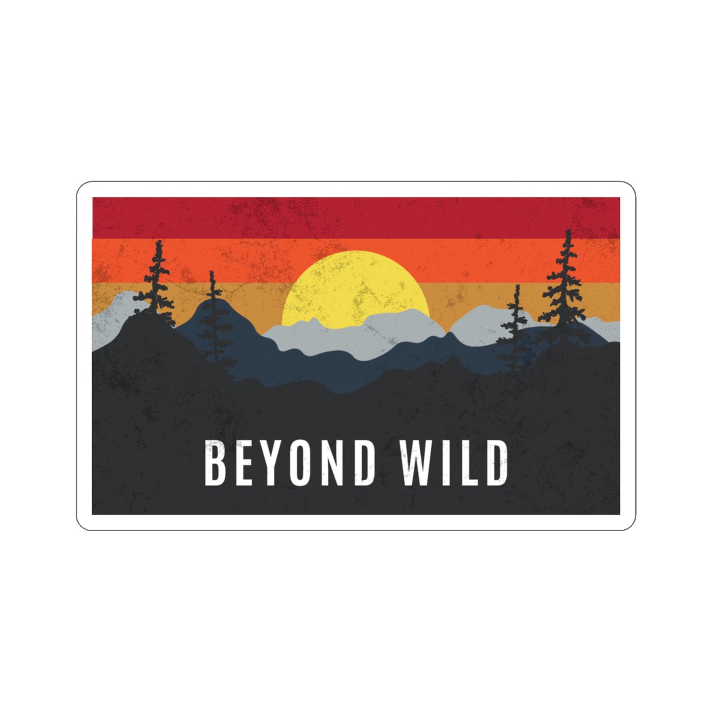 Beyond Wild Wilderness Sticker