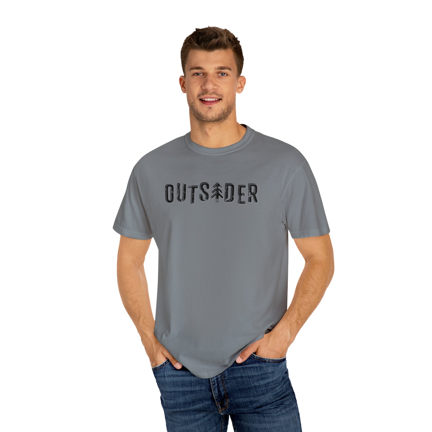 Outsider with Pine Tree Comfort Colors Unisex T-shirt