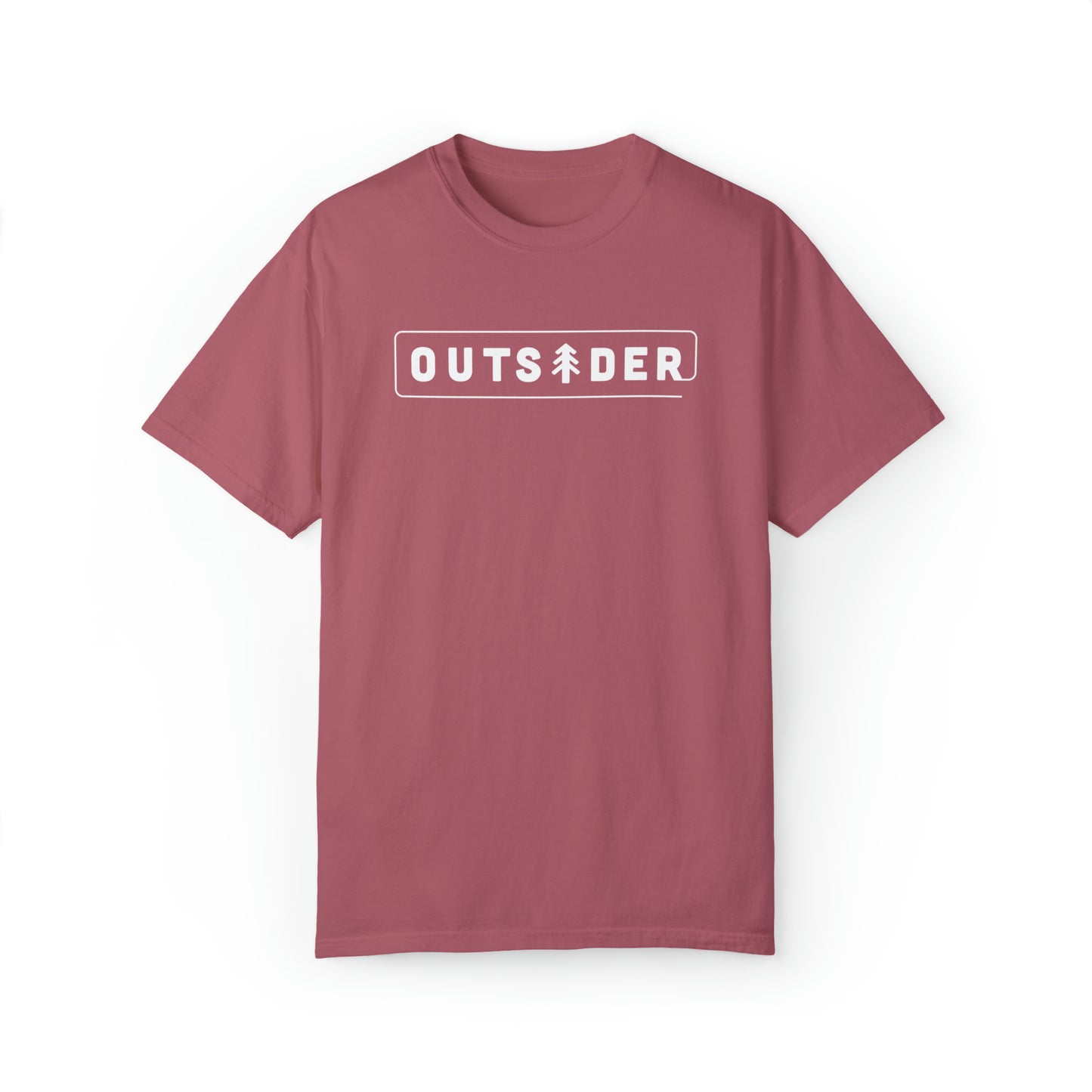 Outsider with Pine Tree Comfort Colors Unisex T-shirt