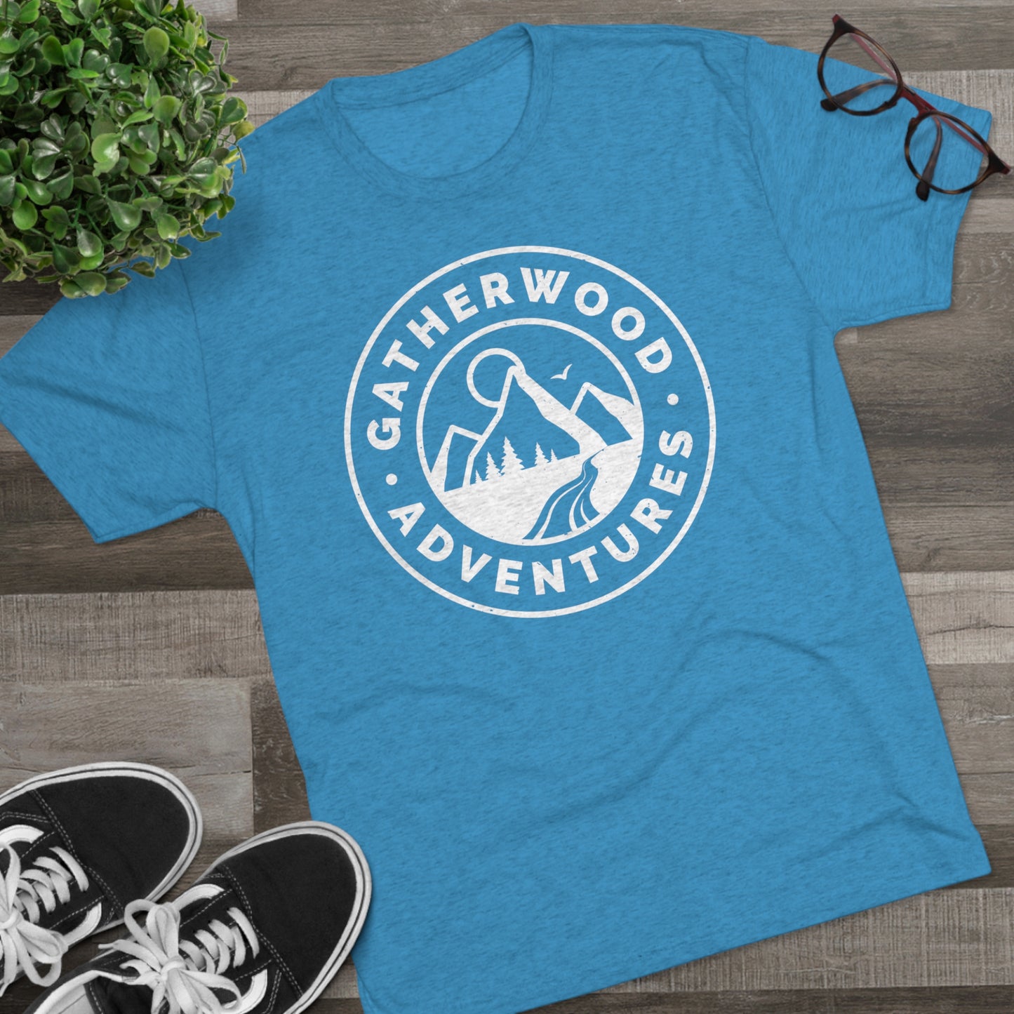 Gatherwood Adventures Unisex Tri-Blend Crew Tee