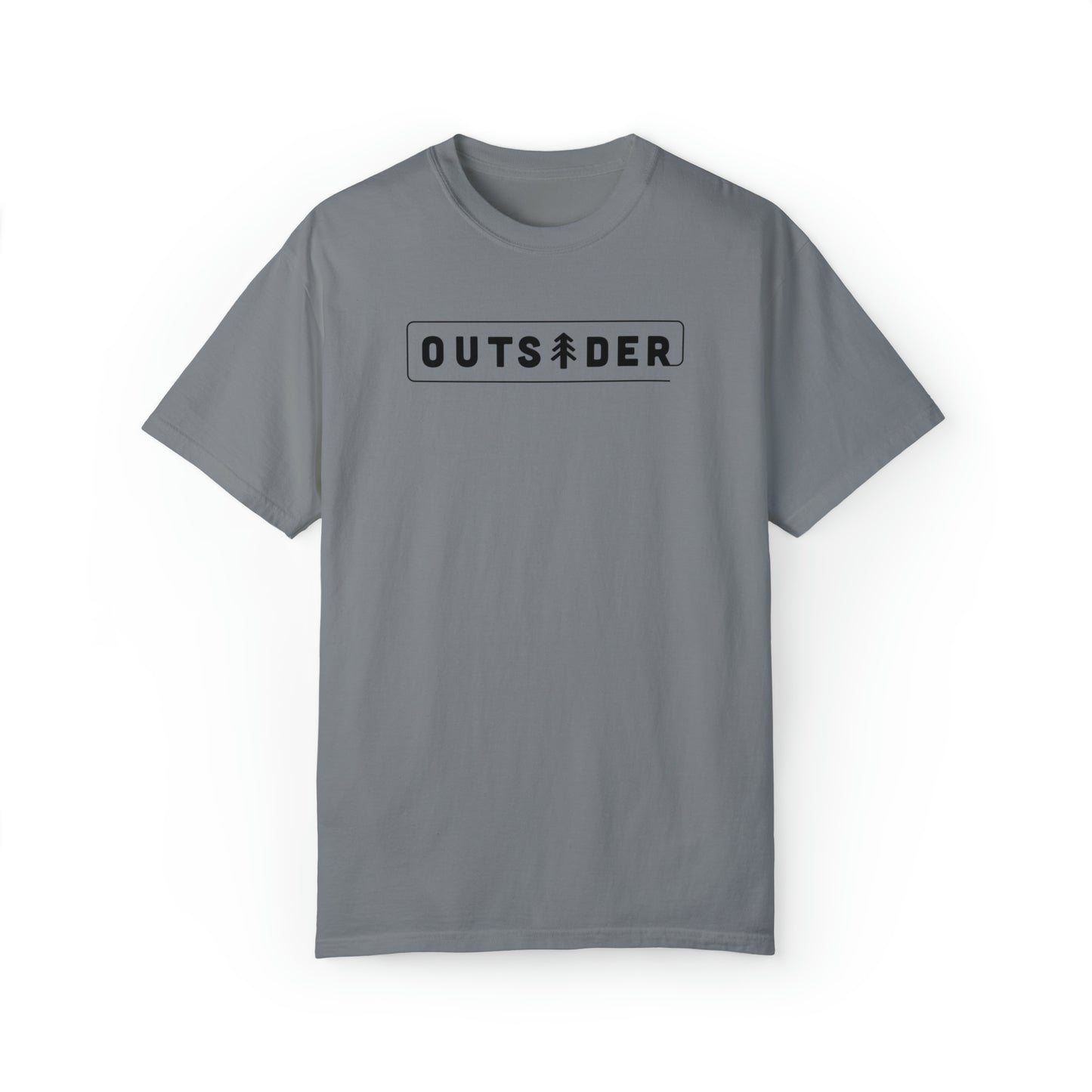 Outsider with Pine Tree Comfort Colors Unisex T-shirt