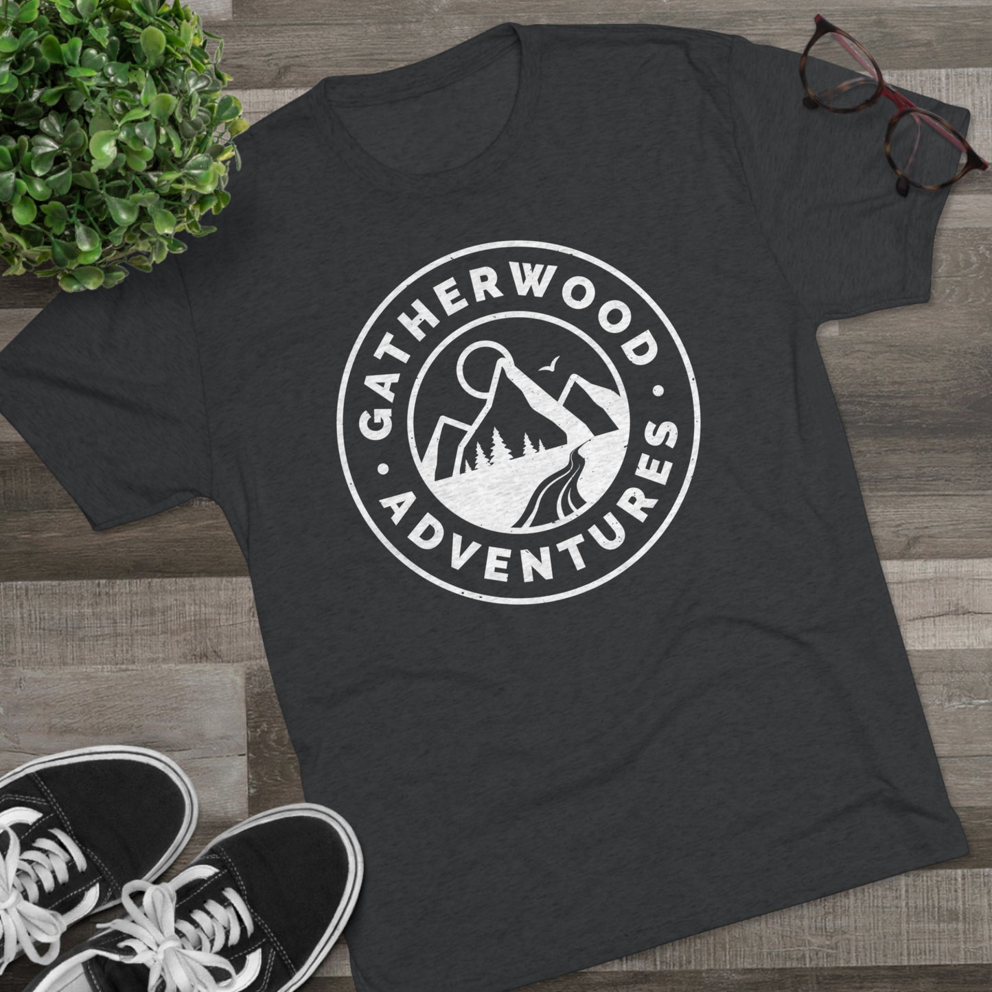 Gatherwood Adventures Unisex Tri-Blend Crew Tee